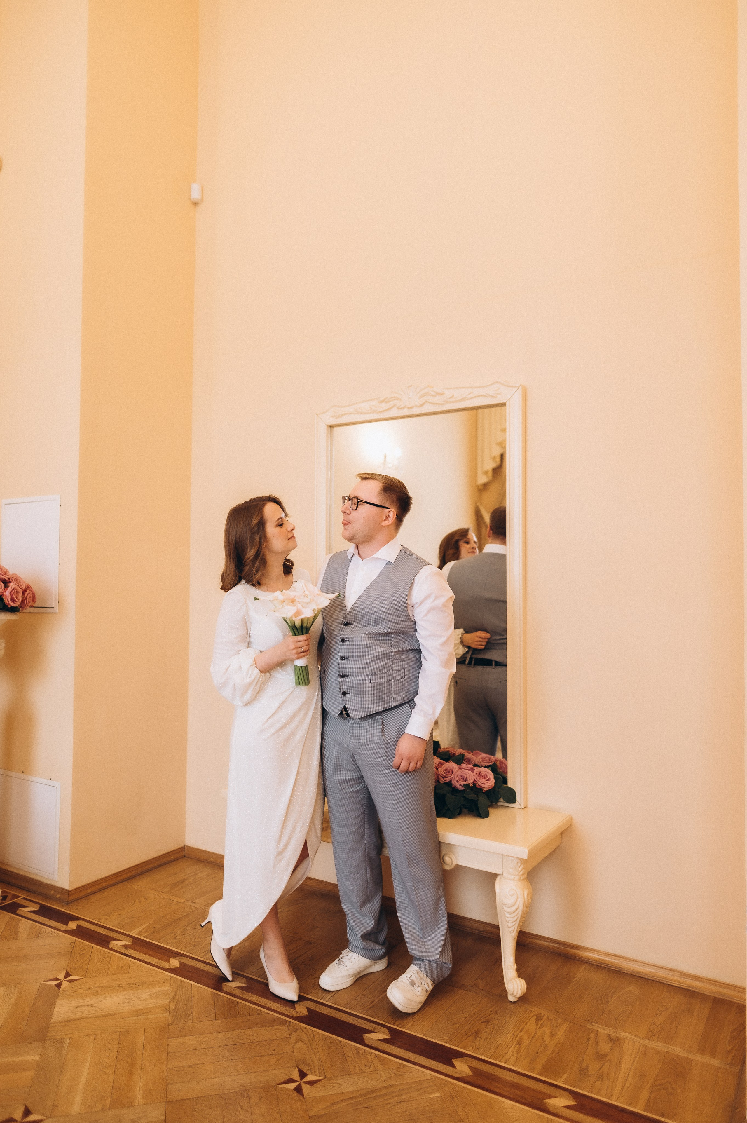 Загс+Оранжерея (камерная свадьба). Фотограф ПИТЕР СПБ Надежда Баранова