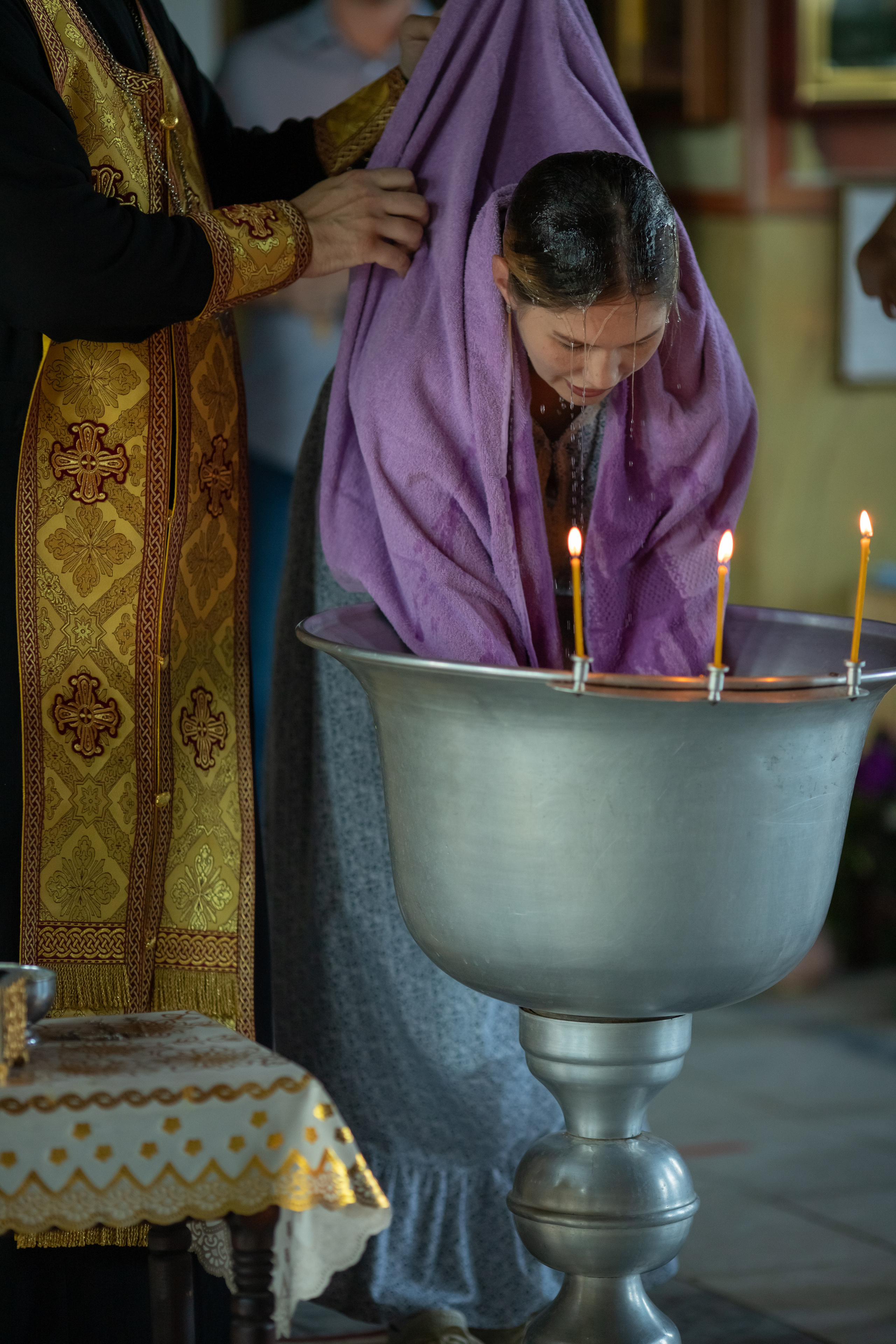 Крещение. Детский и семейный фотограф в Краснодаре Ольга Кухарева