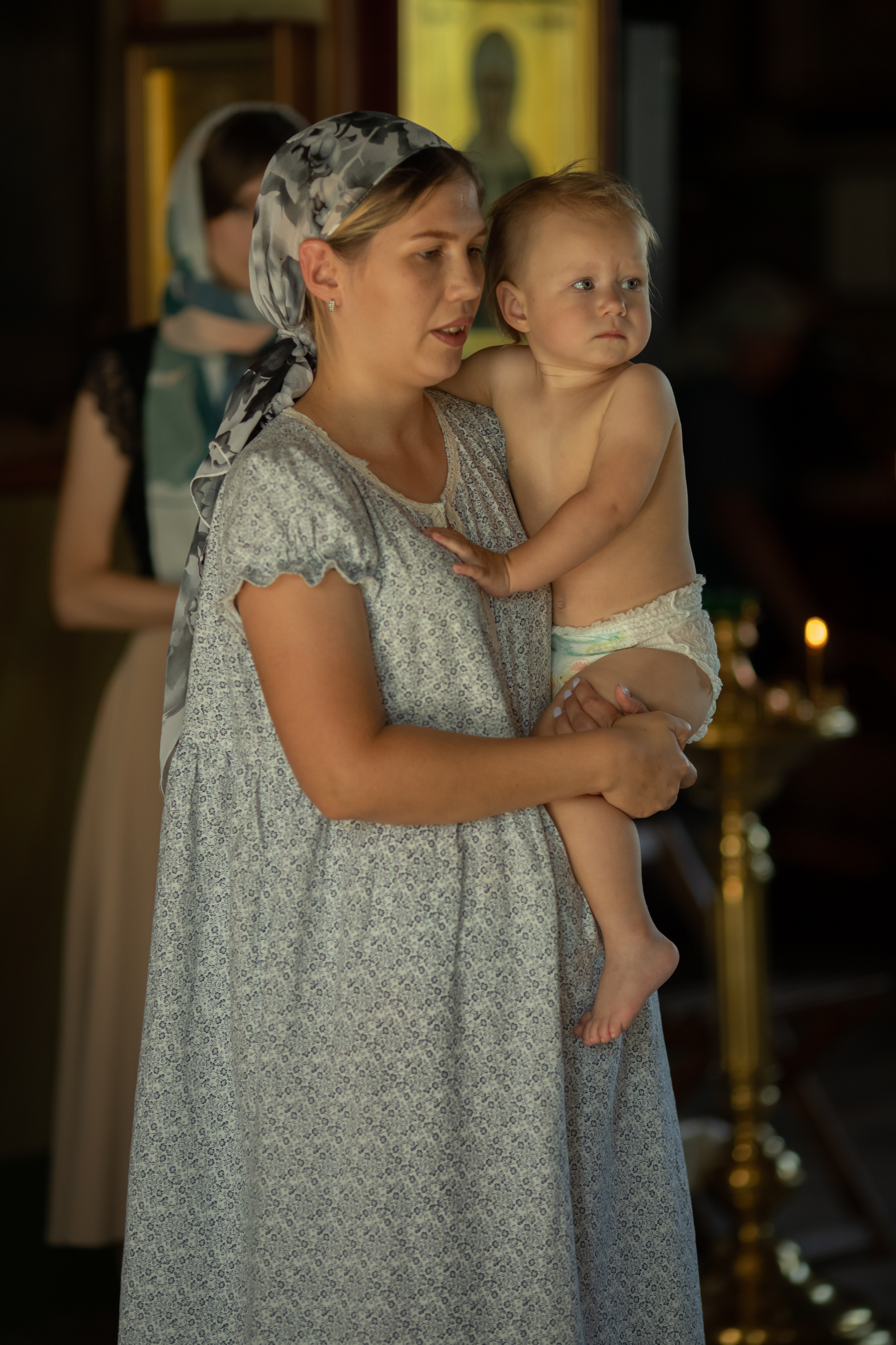 Крещение. Детский и семейный фотограф в Краснодаре Ольга Кухарева