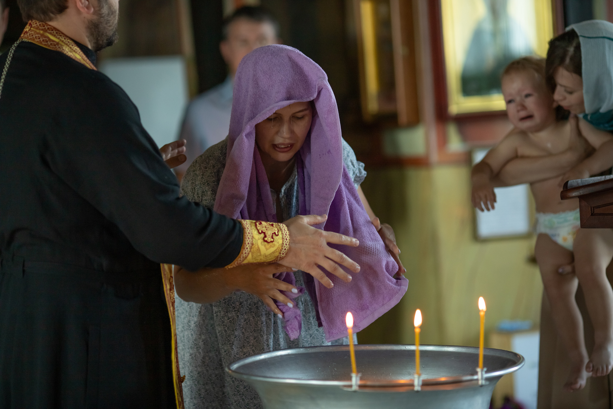Крещение. Детский и семейный фотограф в Краснодаре Ольга Кухарева