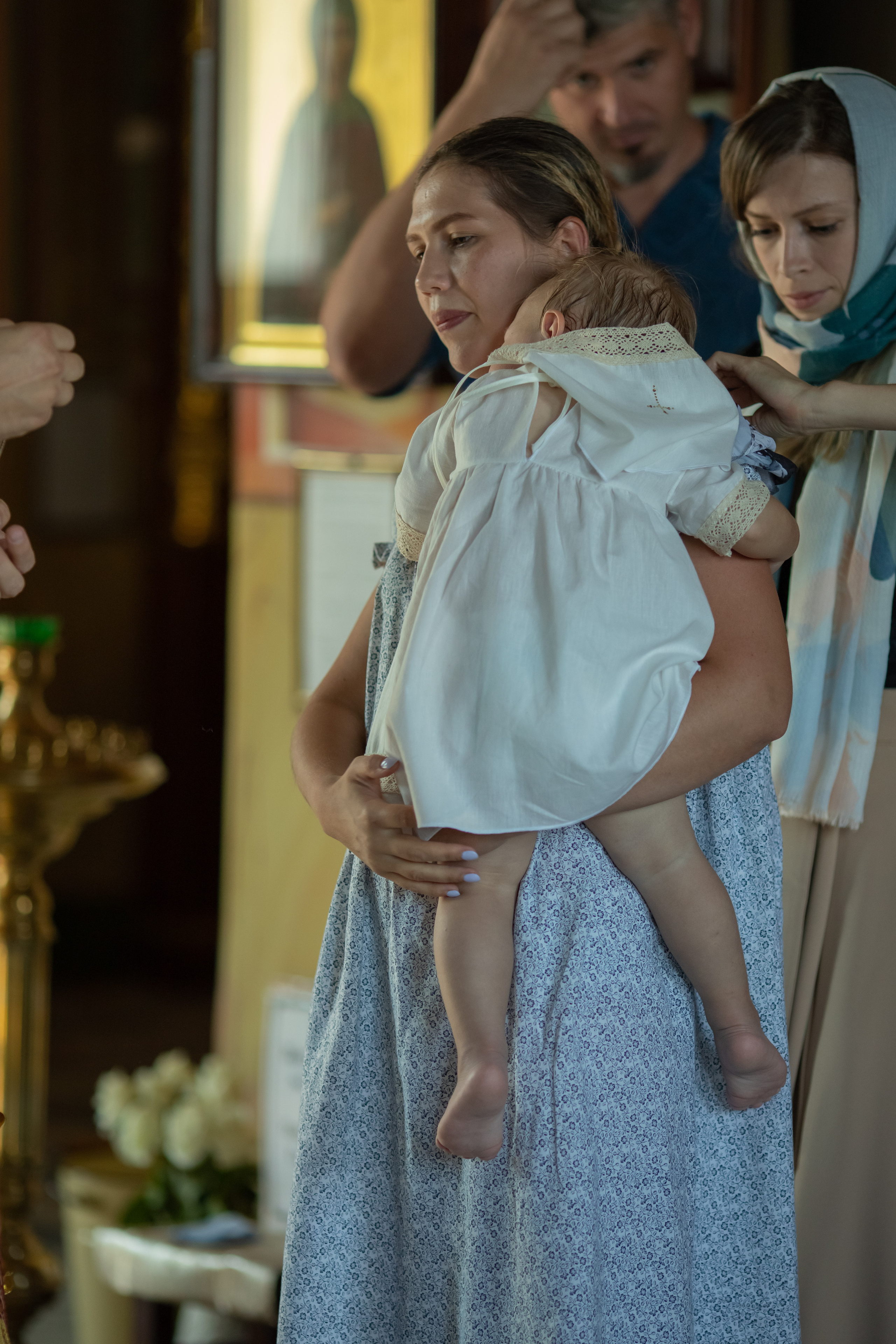 Крещение. Детский и семейный фотограф в Краснодаре Ольга Кухарева