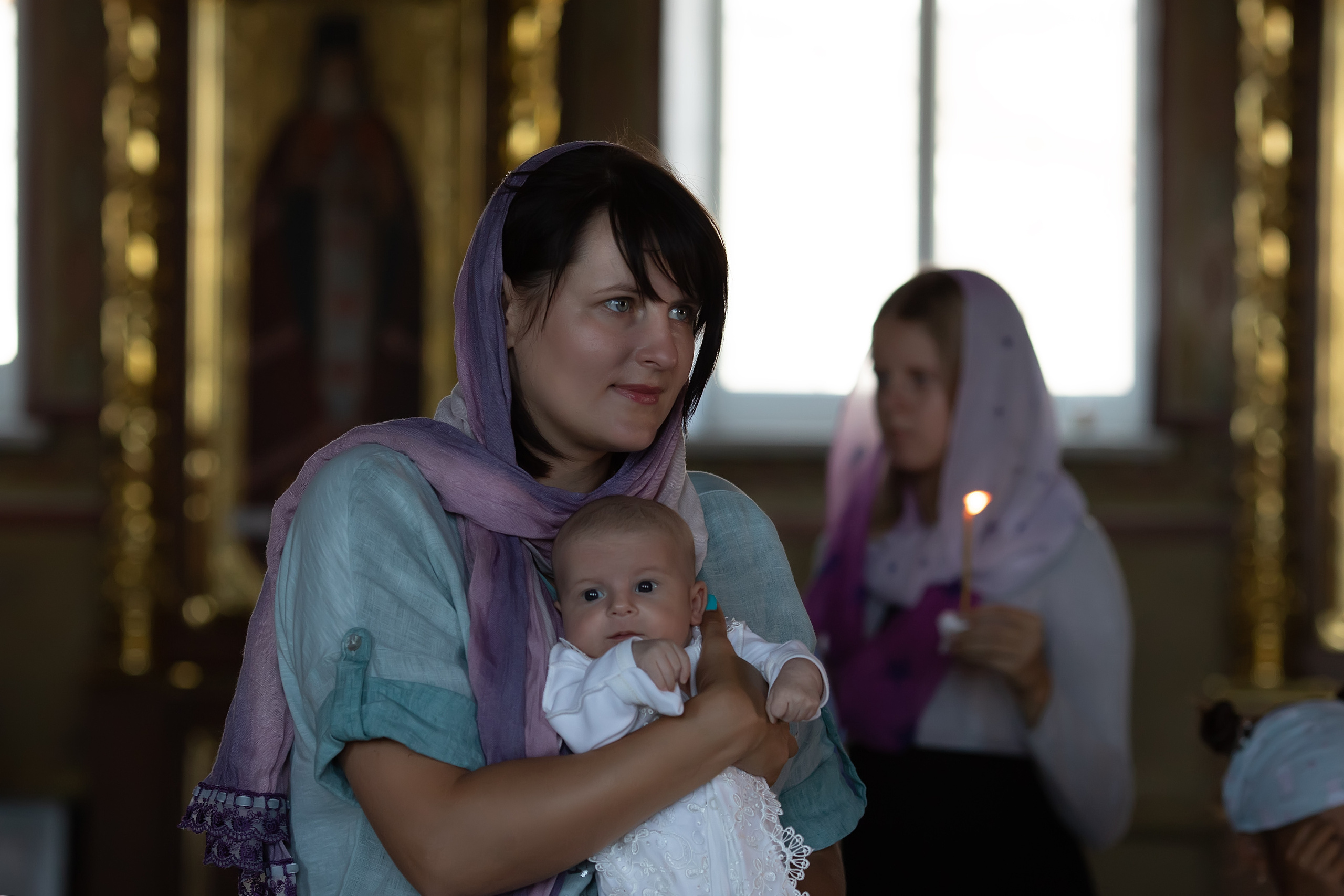 Крещение. Детский и семейный фотограф в Краснодаре Ольга Кухарева