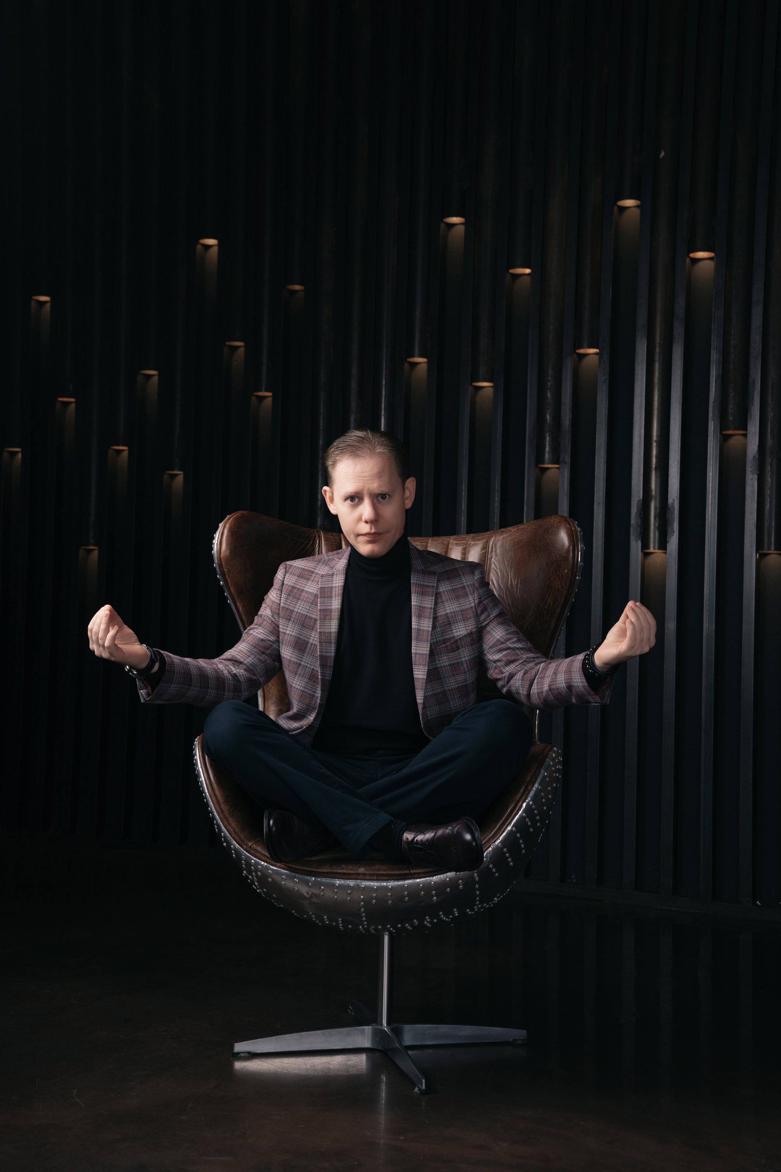 Бизнес фотосессия коуча Дмитрия Ощепкова