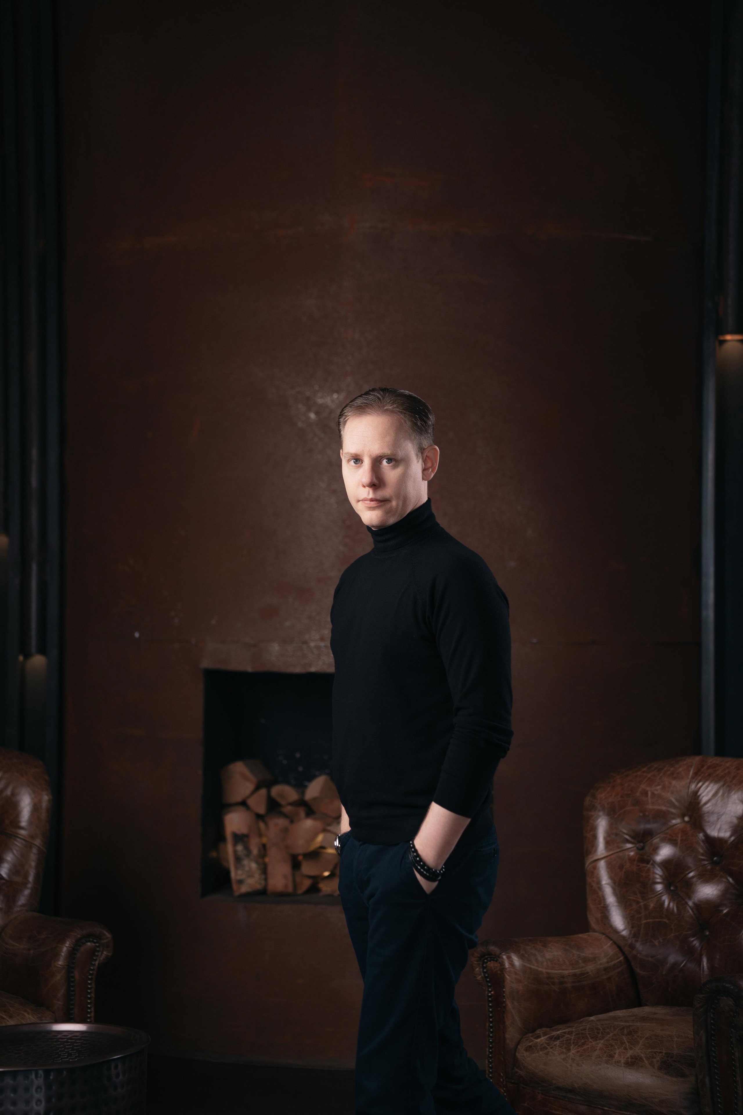 Бизнес фотосессия коуча Дмитрия Ощепкова