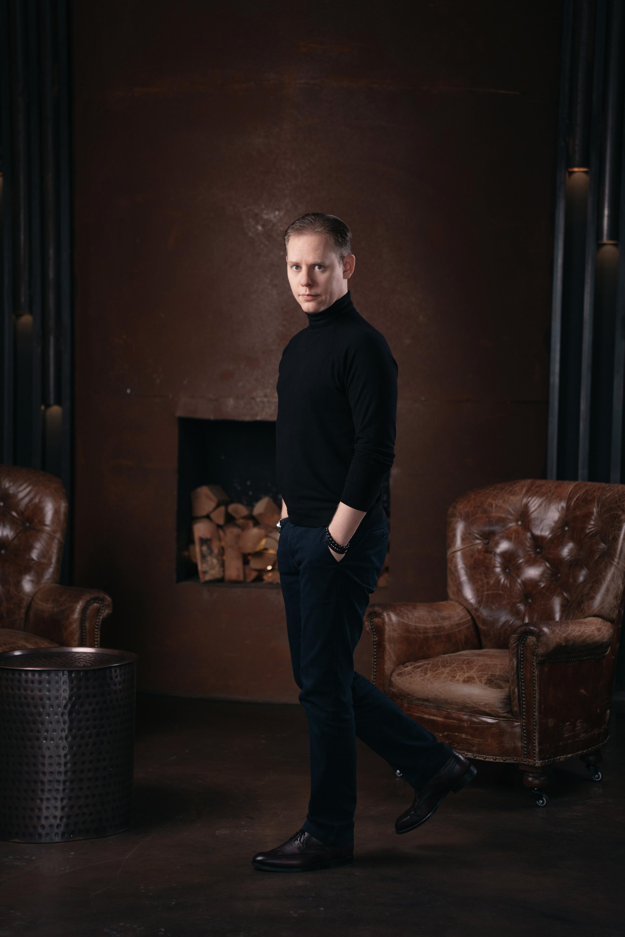 Бизнес фотосессия коуча Дмитрия Ощепкова