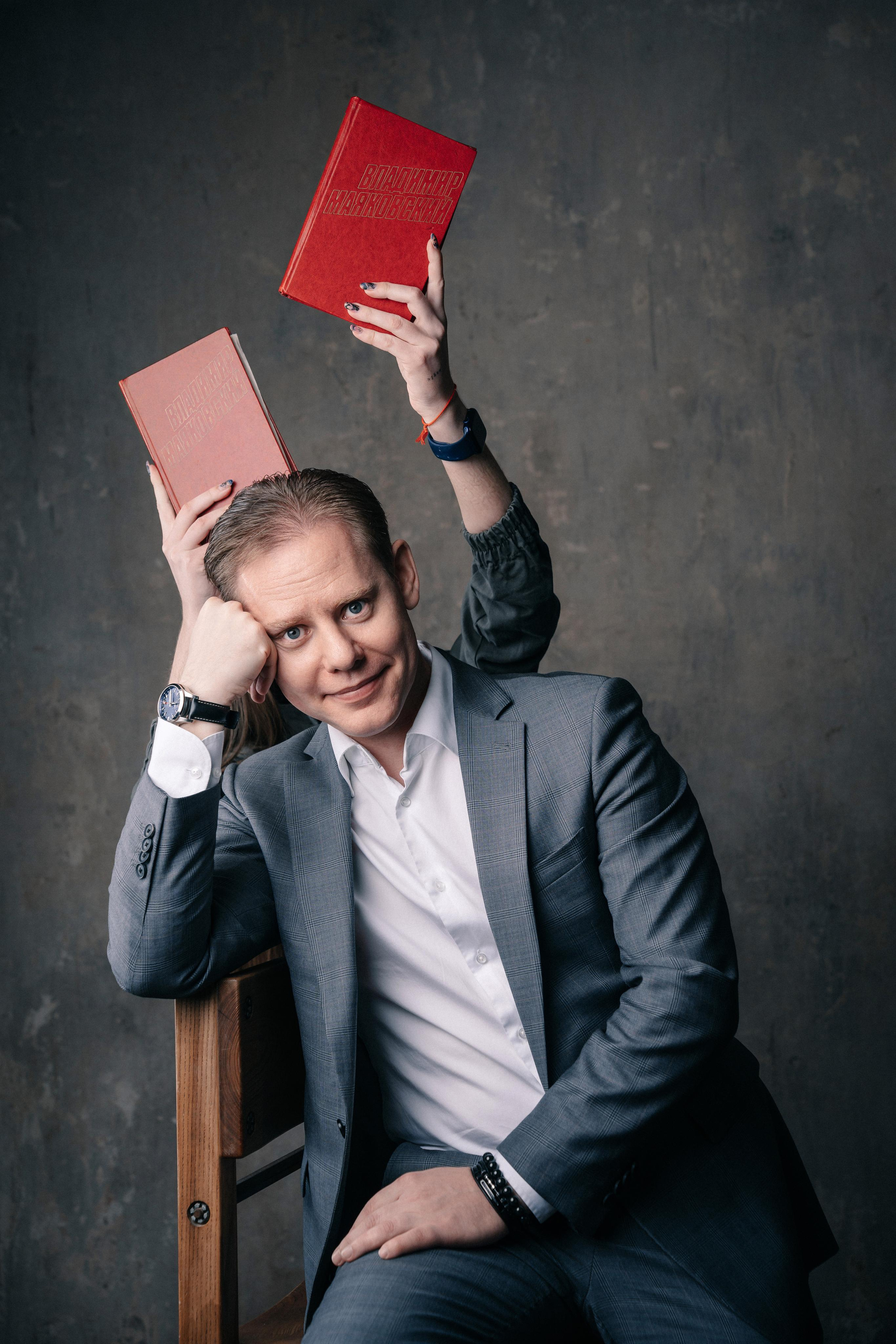 Бизнес фотосессия коуча Дмитрия Ощепкова