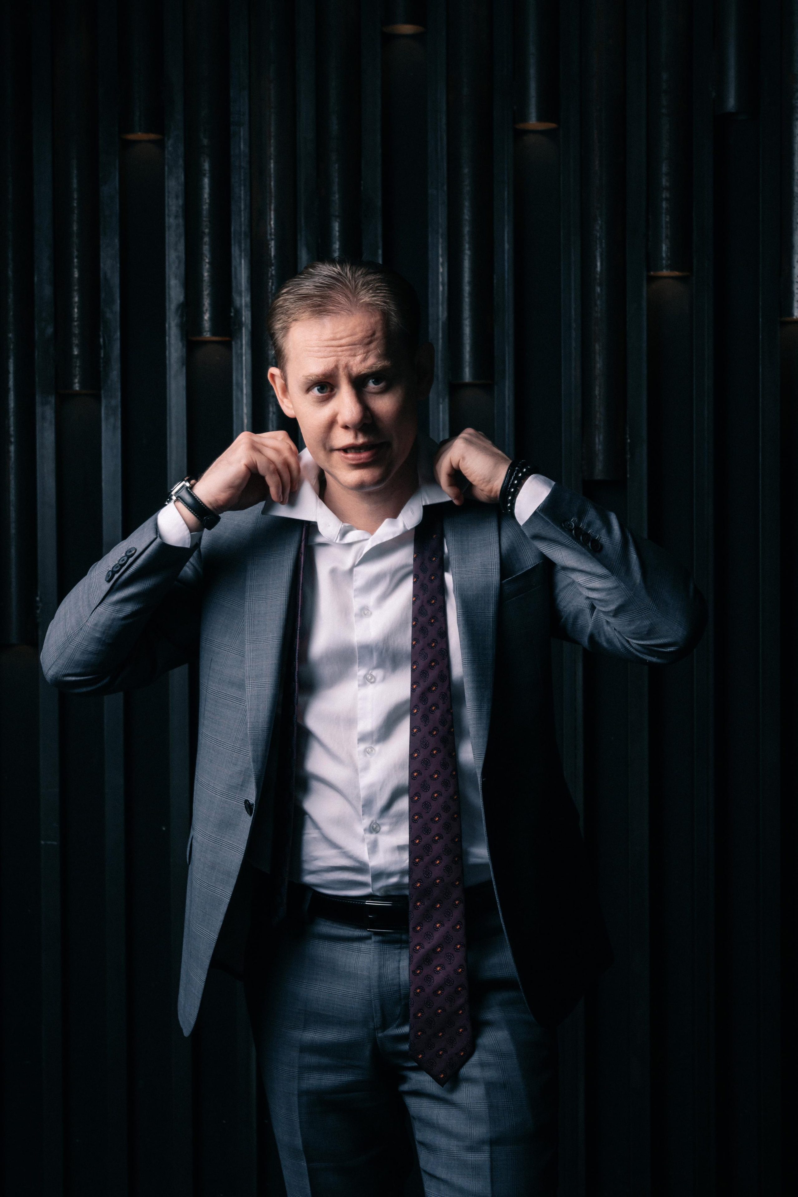 Бизнес фотосессия коуча Дмитрия Ощепкова