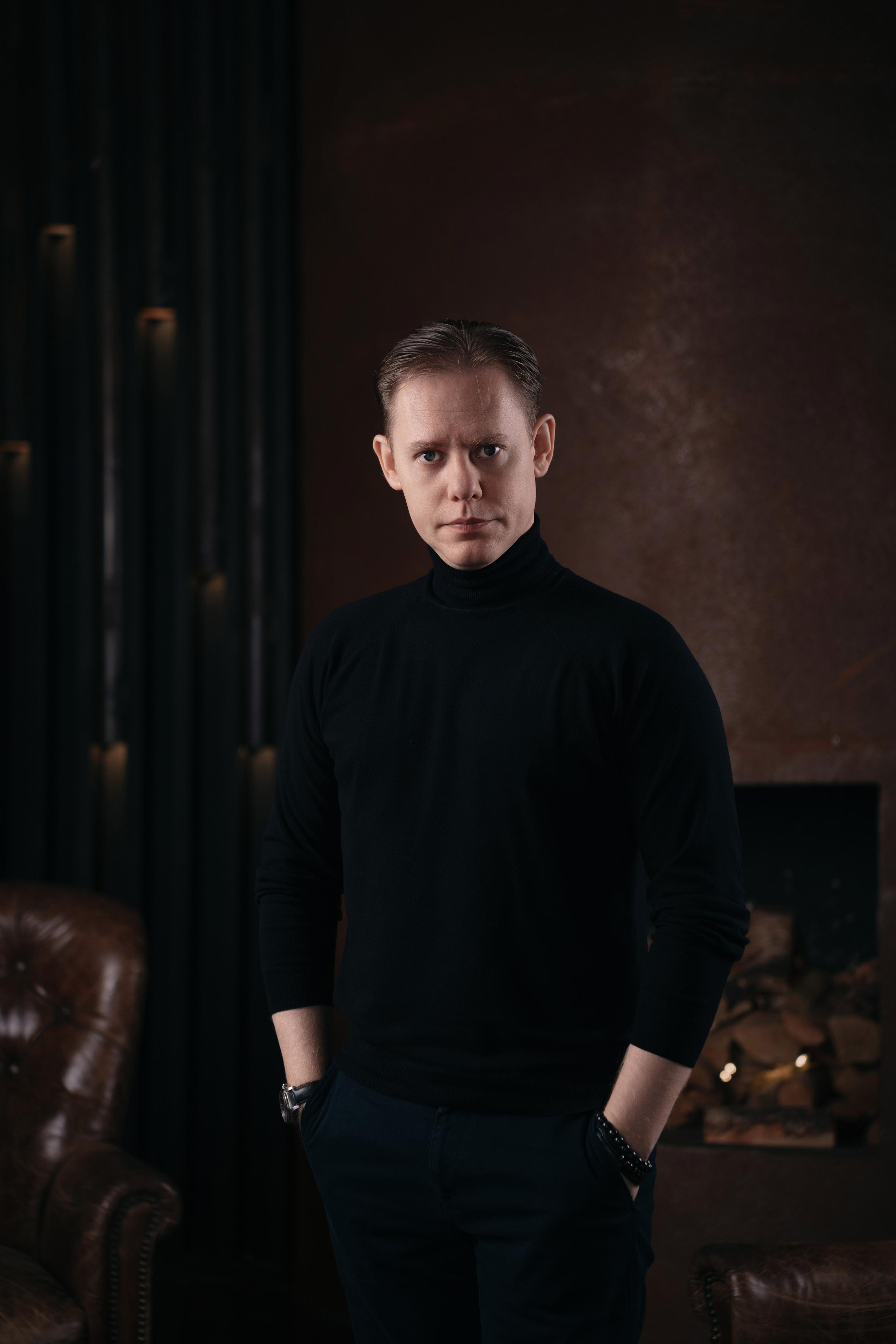 Бизнес фотосессия коуча Дмитрия Ощепкова