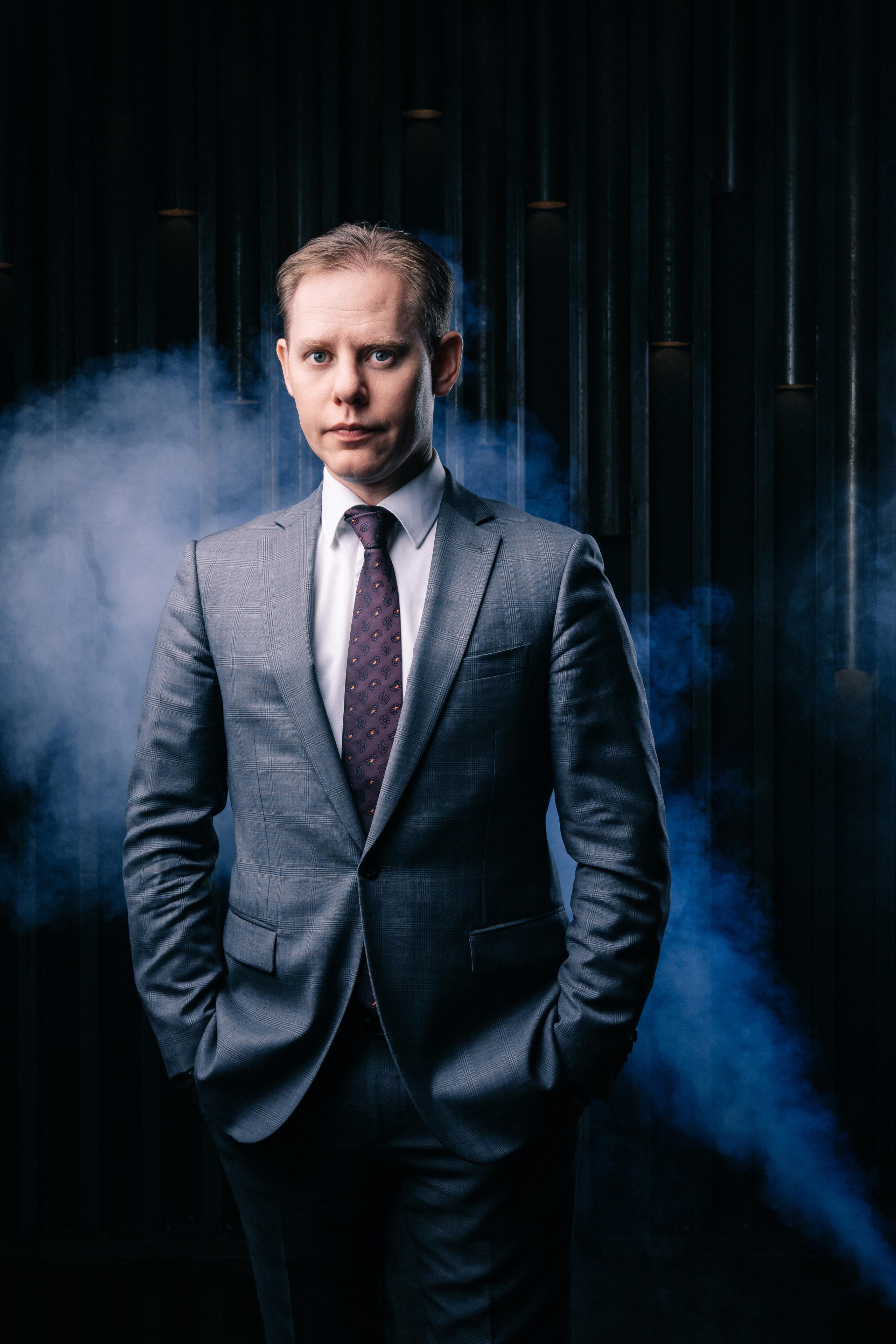 Бизнес фотосессия коуча Дмитрия Ощепкова