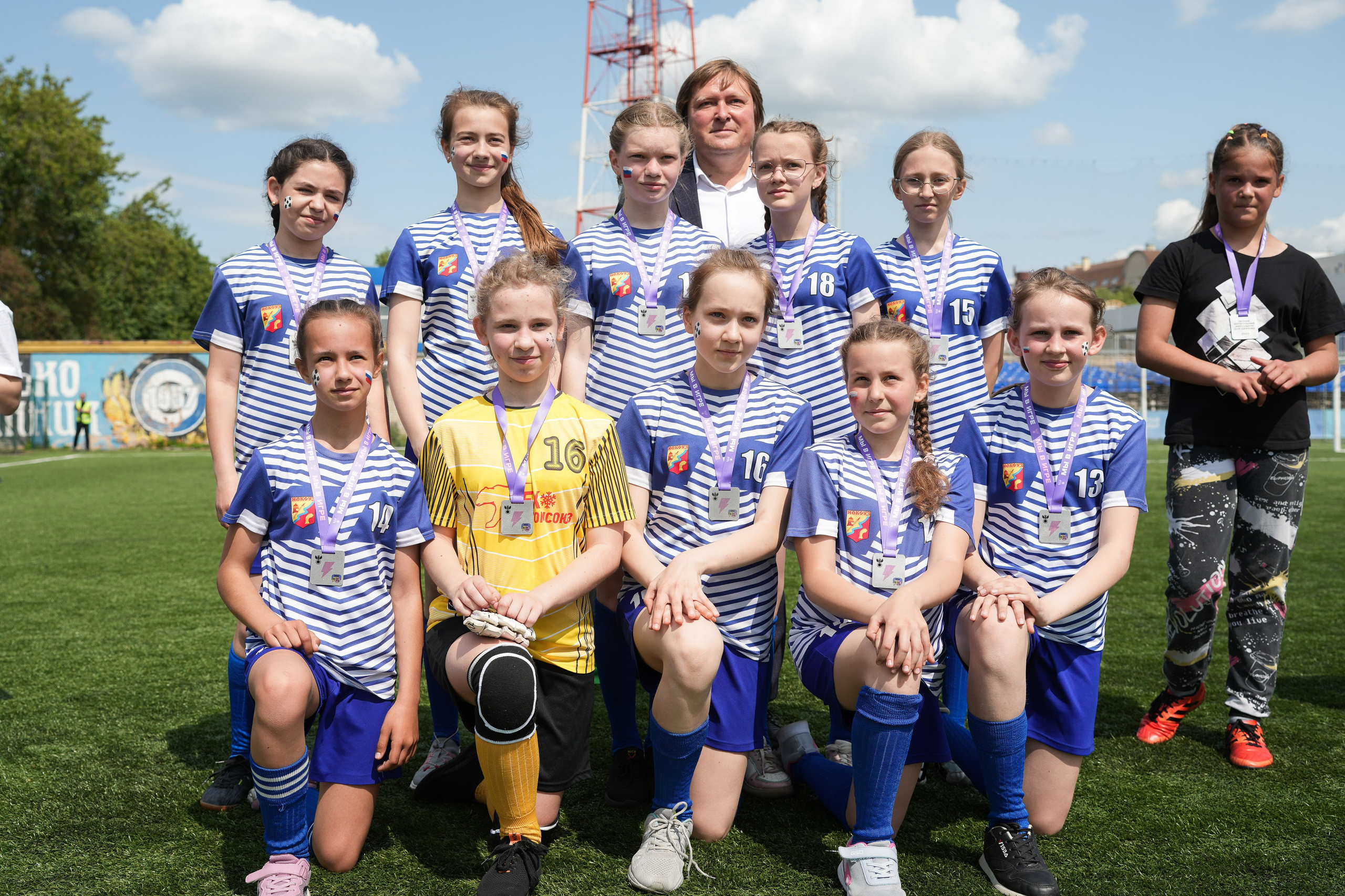 Фестиваль футбола для девочек г. Ярославль. Репортажный фотограф Сергей Сажин г. Ярославль