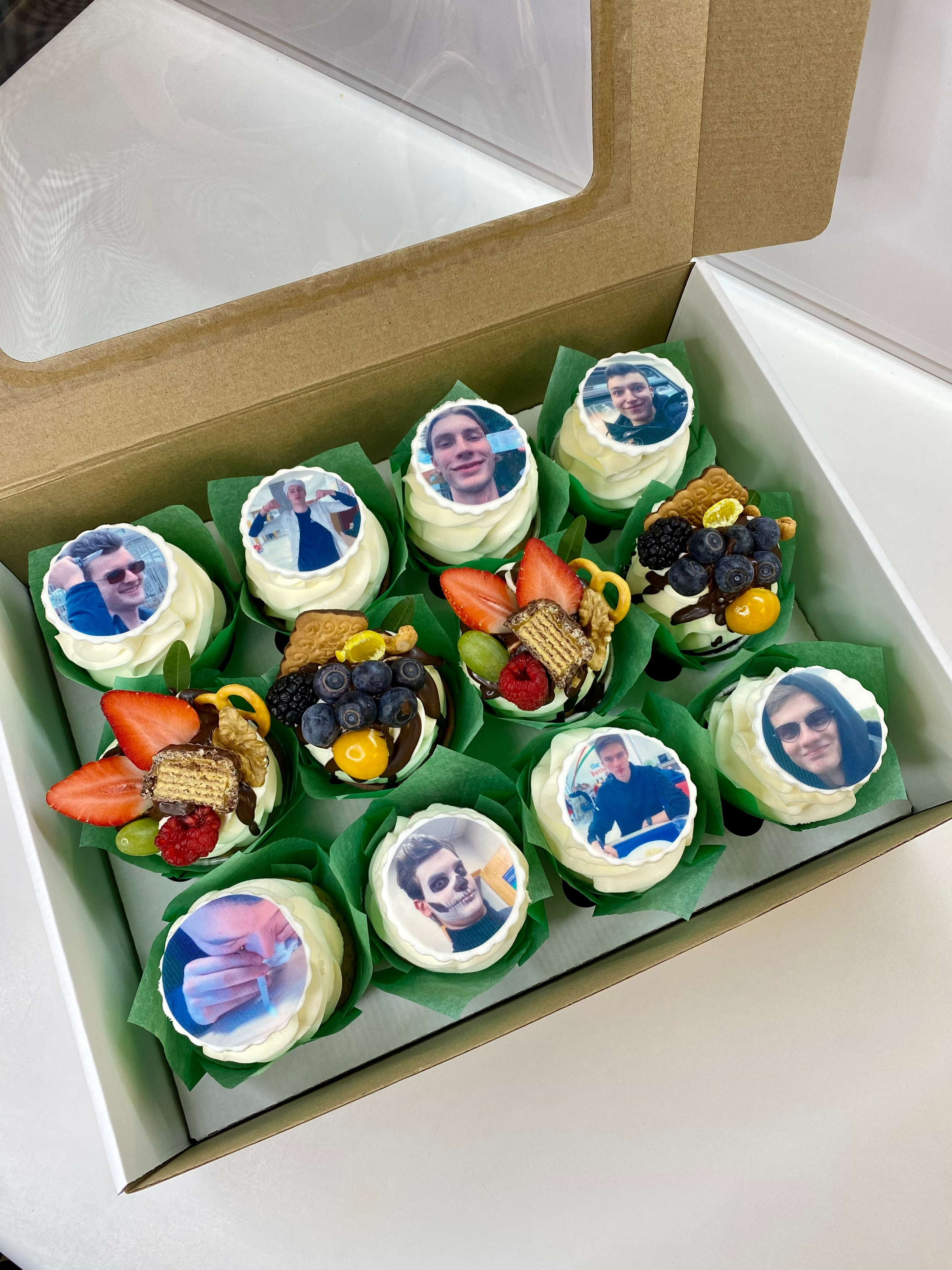 Капкейки с фото. Katyasugarsugar капкейки, зефир, торты Москва