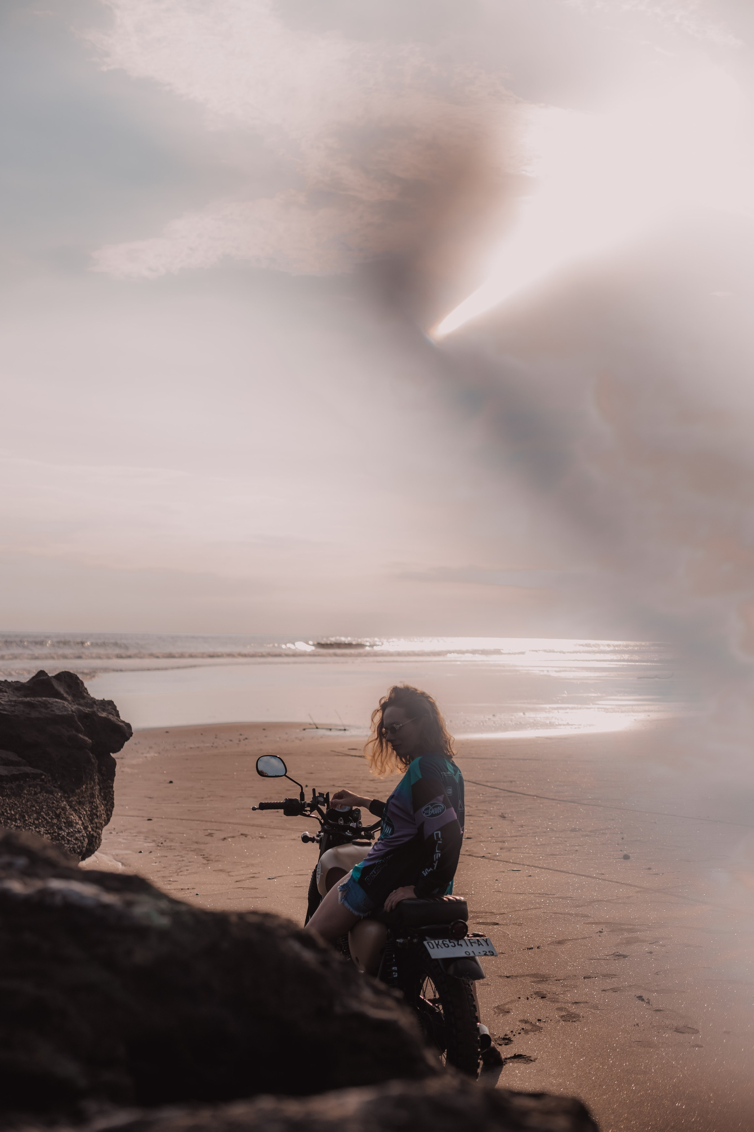 Moto babe. Mariam Bagdasaryan