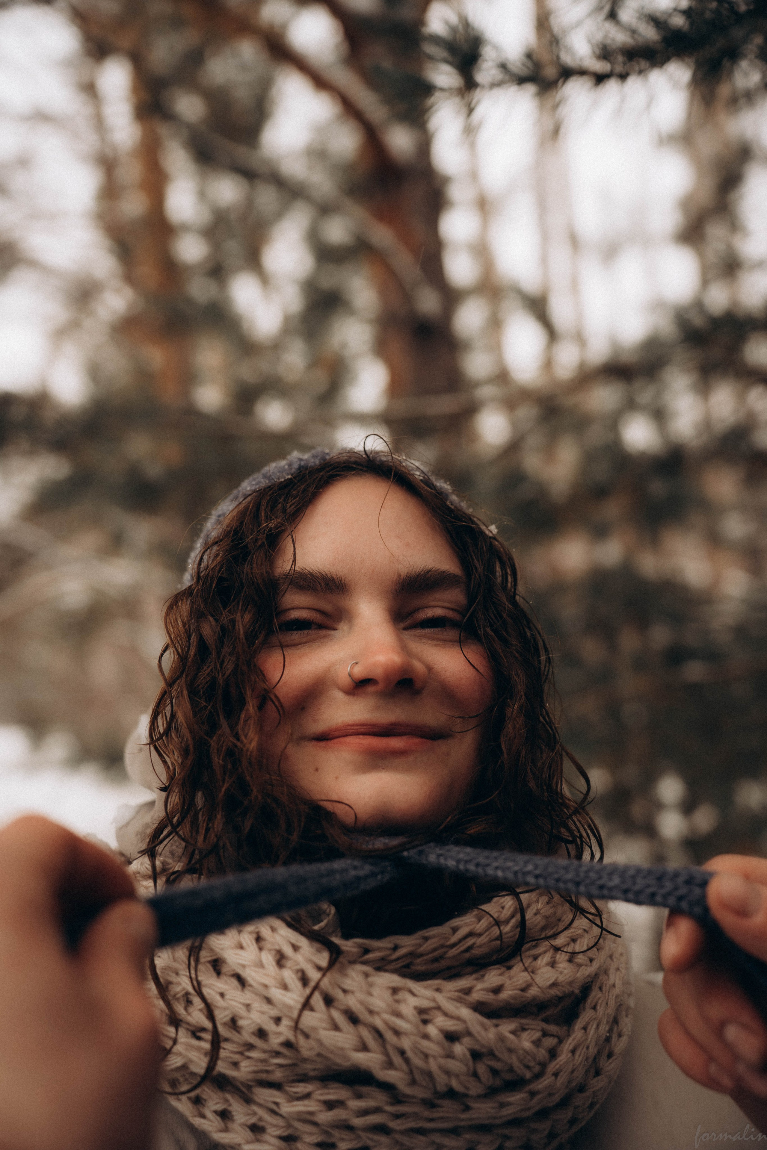 Романтичный снегопад. Алиса Никитцова | Фотограф в Казани