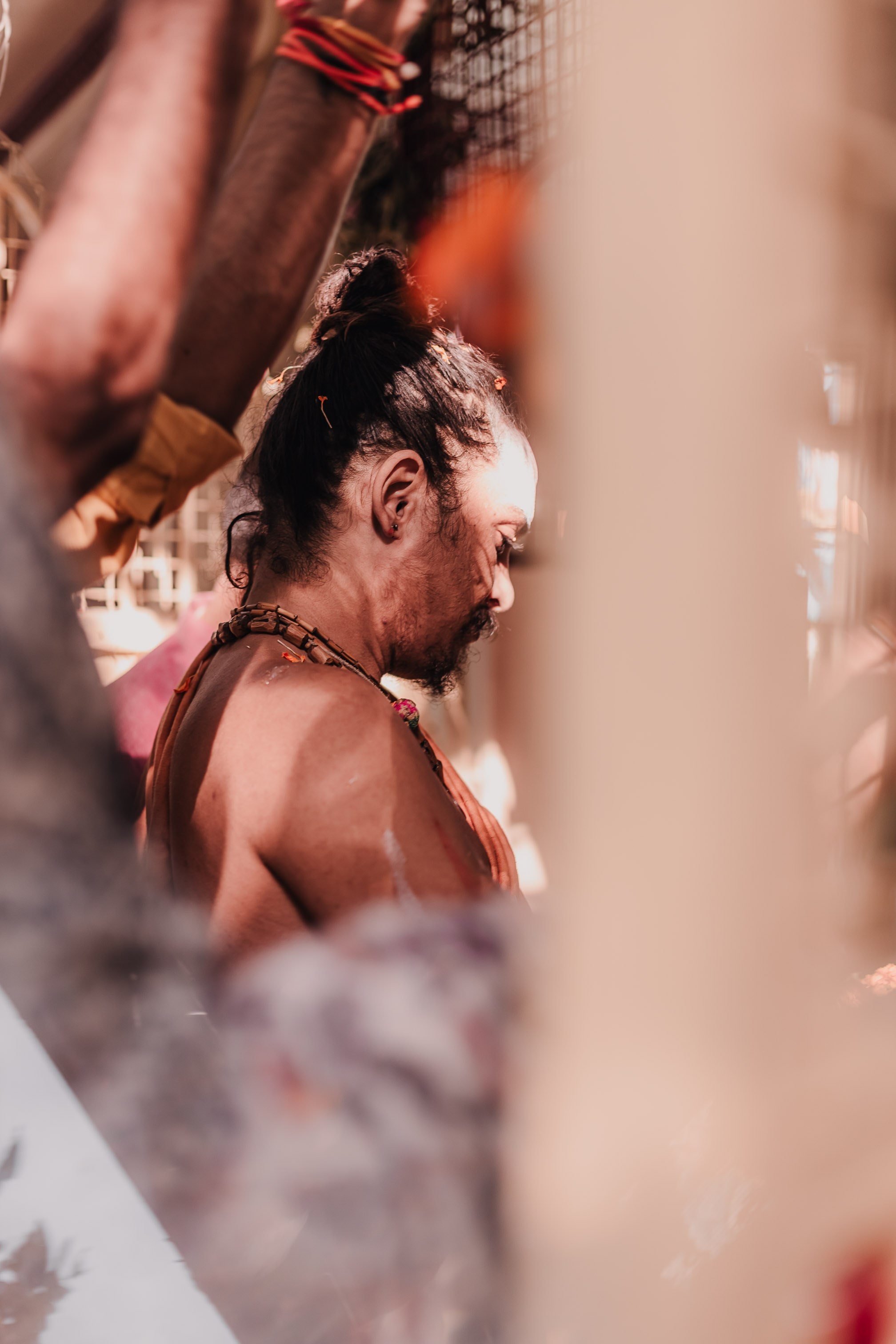 Lakshmi pooja in India. Mariam Bagdasaryan