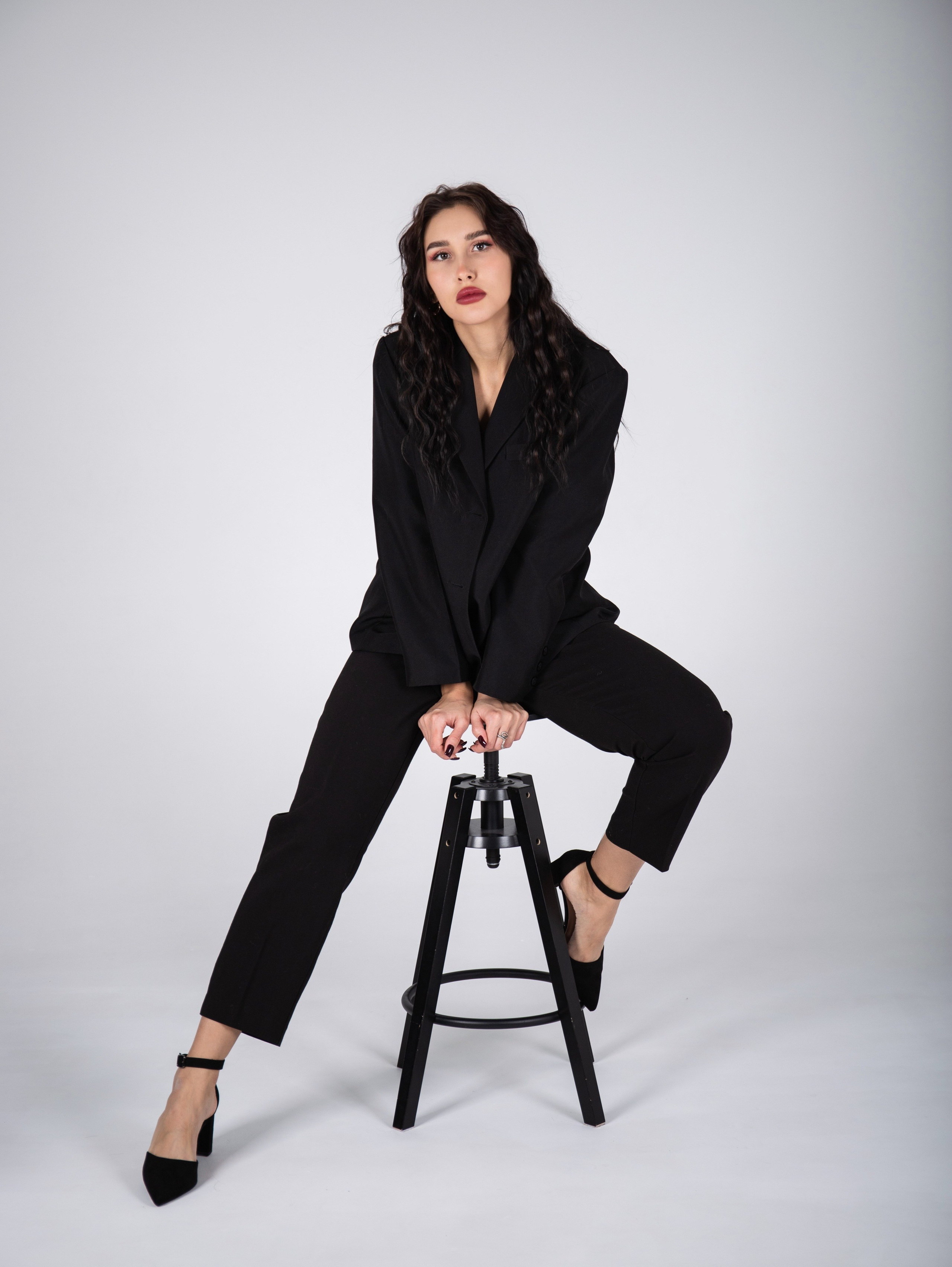 На циклораме. Свадебный и семейный фотограф в Москве Мила Широких