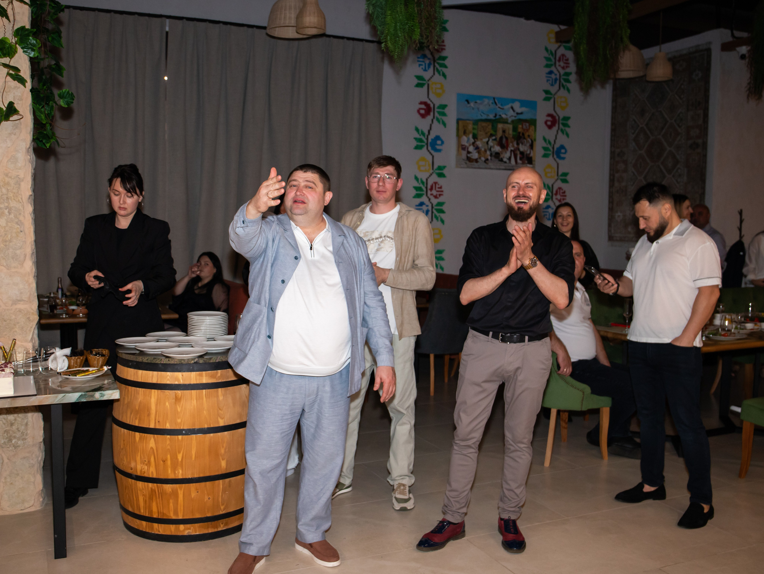 Открытие молдавского ресторана. Свадебный и семейный фотограф в Москве Мила Широких