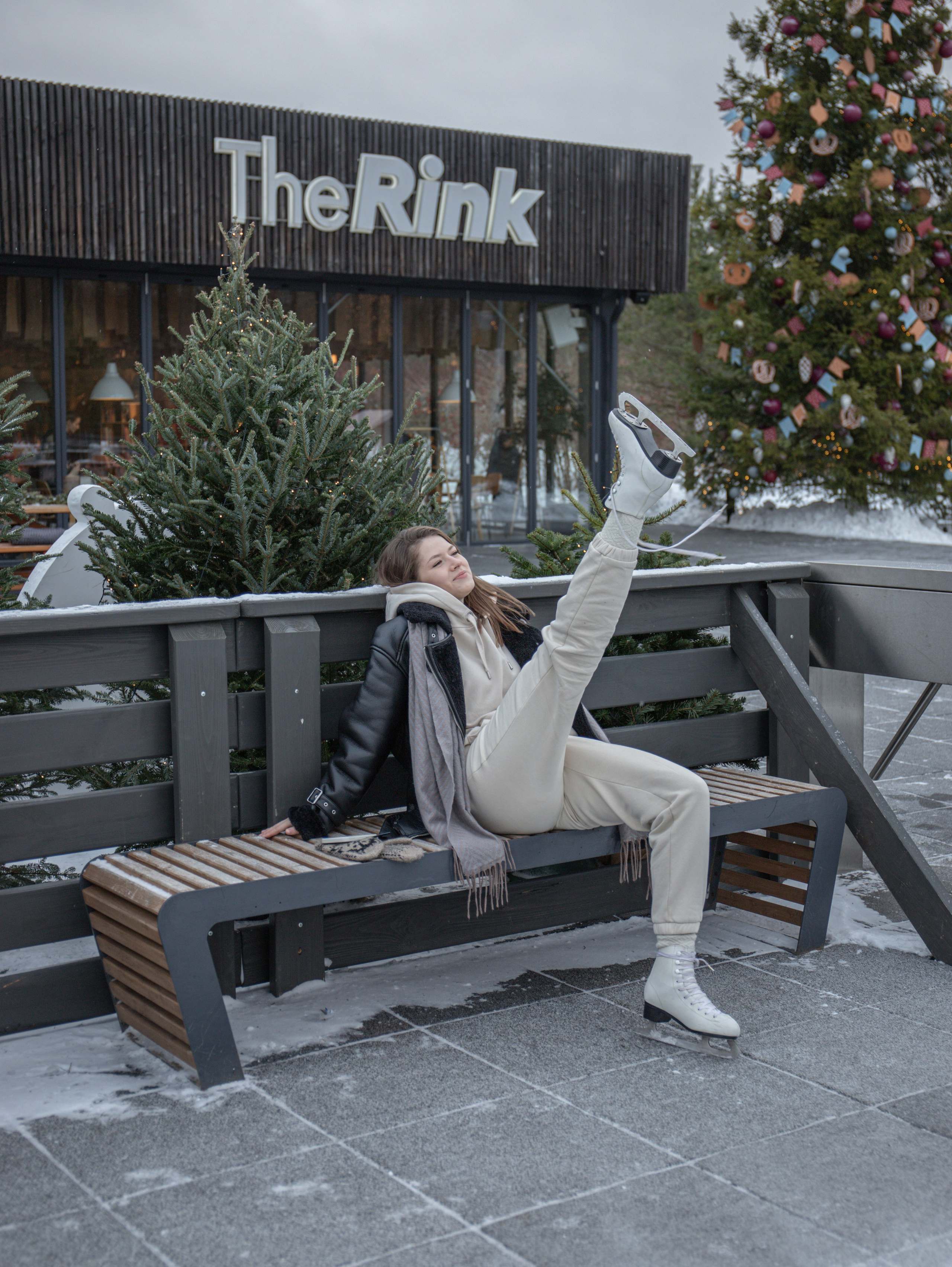 На катке. Свадебный и семейный фотограф в Москве Мила Широких