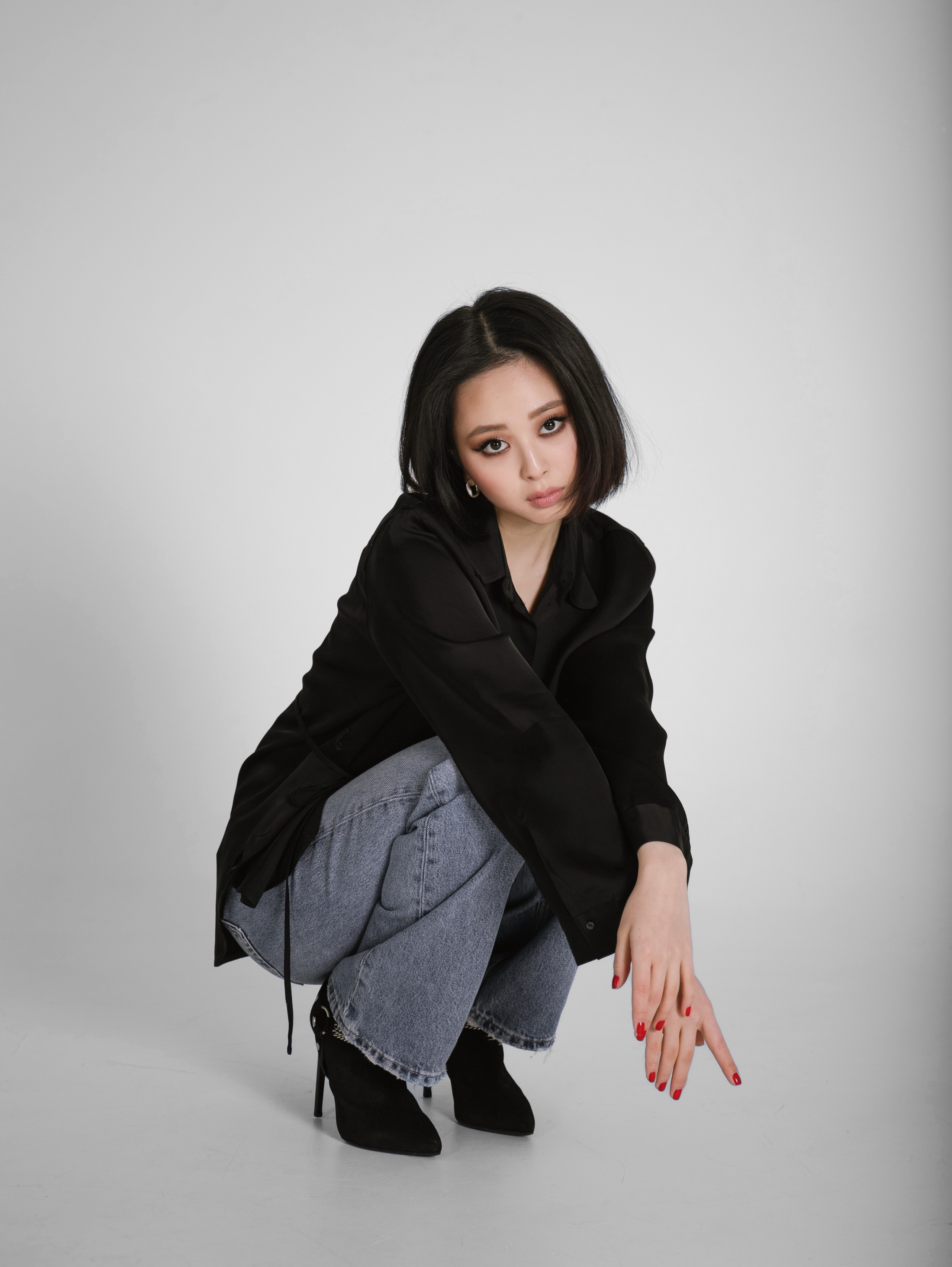 На циклораме. Свадебный и семейный фотограф в Москве Мила Широких