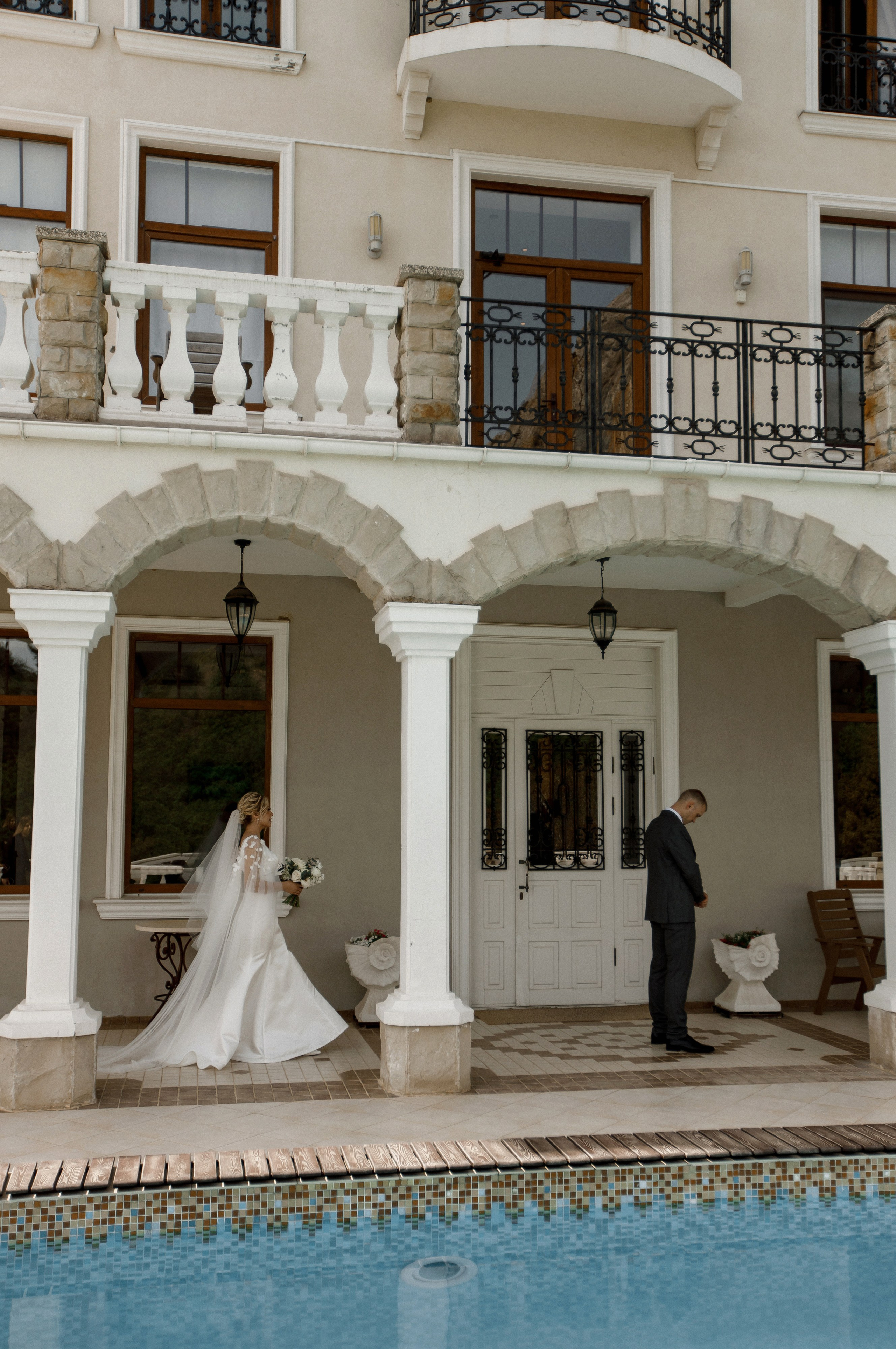 Денис и Алина. Белый замок. Фотограф Анна Лейман. Севастополь