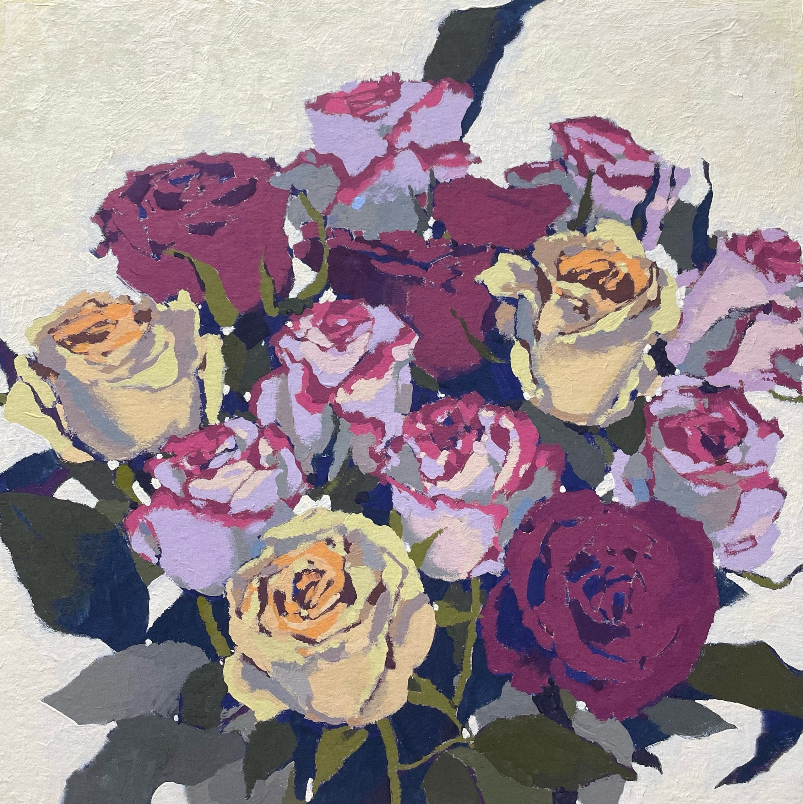 Цветы и натюрморты. Artist Lisa Vladimirova (lisawladimirowa)