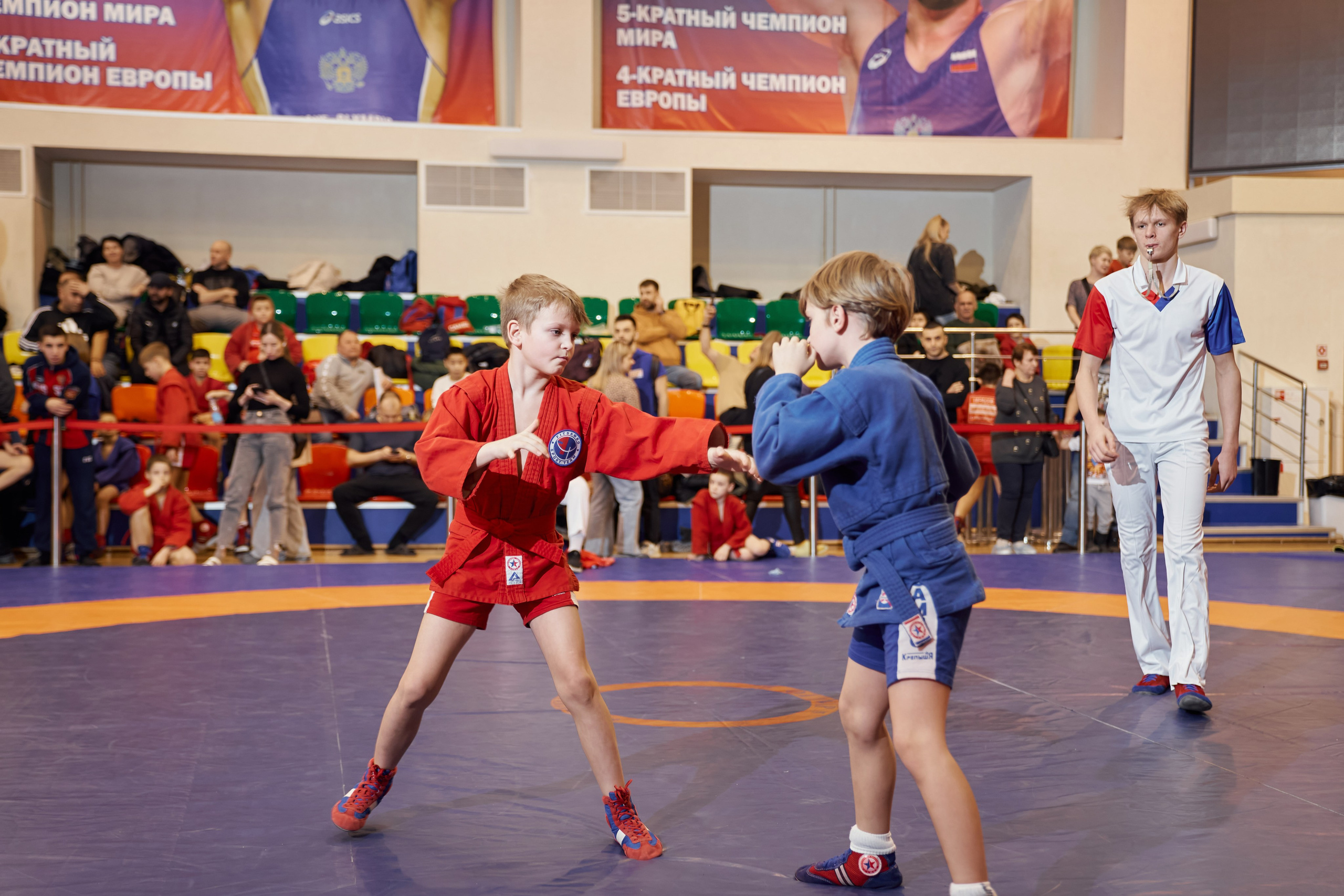Чемпионат по самбо в Мытищах среди юношей — 2025 год