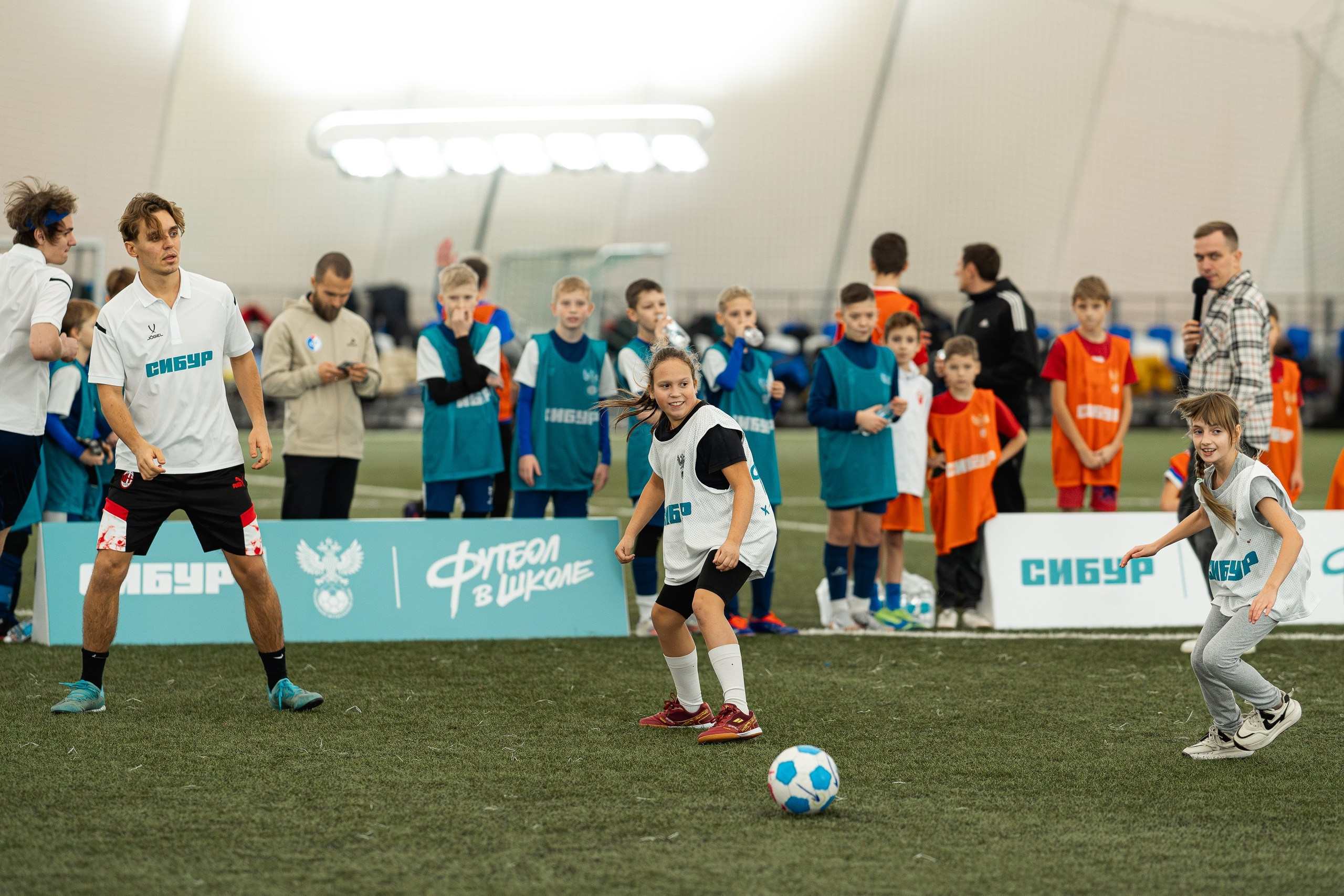 Фестиваль «СИБУР. Урок футбола» в рамках проекта Российского футбольного союза «Футбол в школе». Портретный и репортажный фотограф в Воронеже: Анастасия Пузикова
