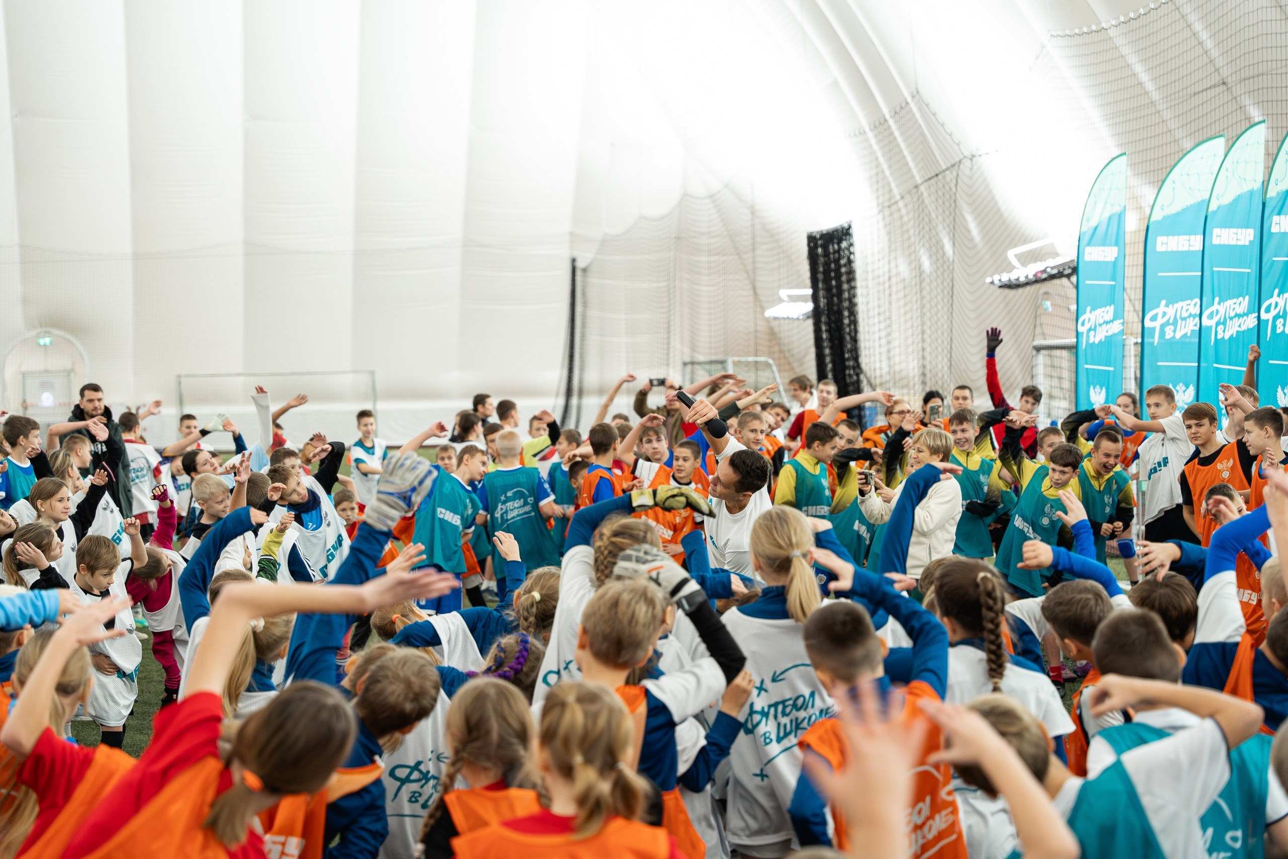 Фестиваль «СИБУР. Урок футбола» в рамках проекта Российского футбольного союза «Футбол в школе». Портретный и репортажный фотограф в Воронеже: Анастасия Пузикова