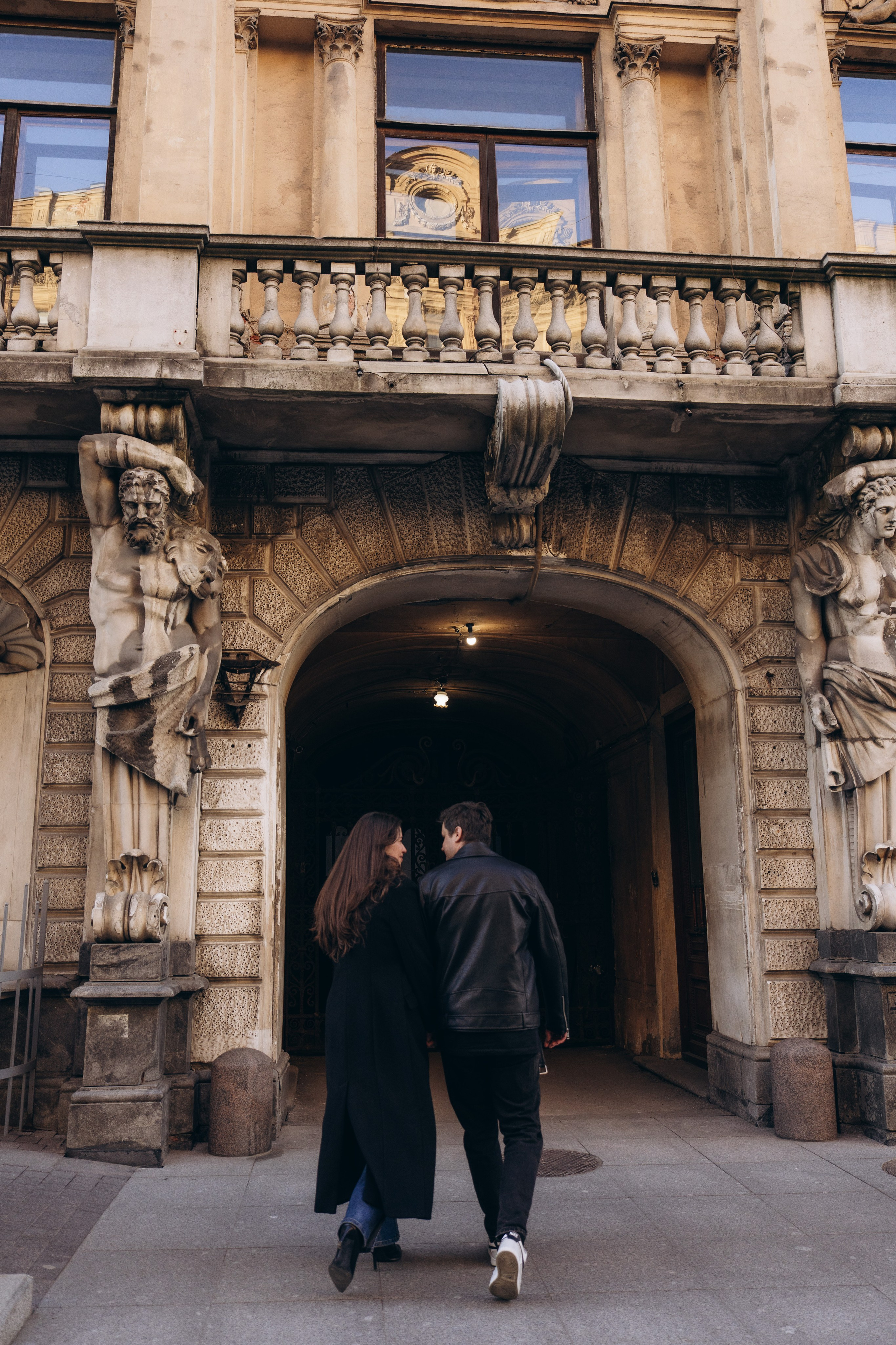 Лавстори прогулка в Санкт-Петербурге. Свадебный фотограф в Москве Анна Полушина