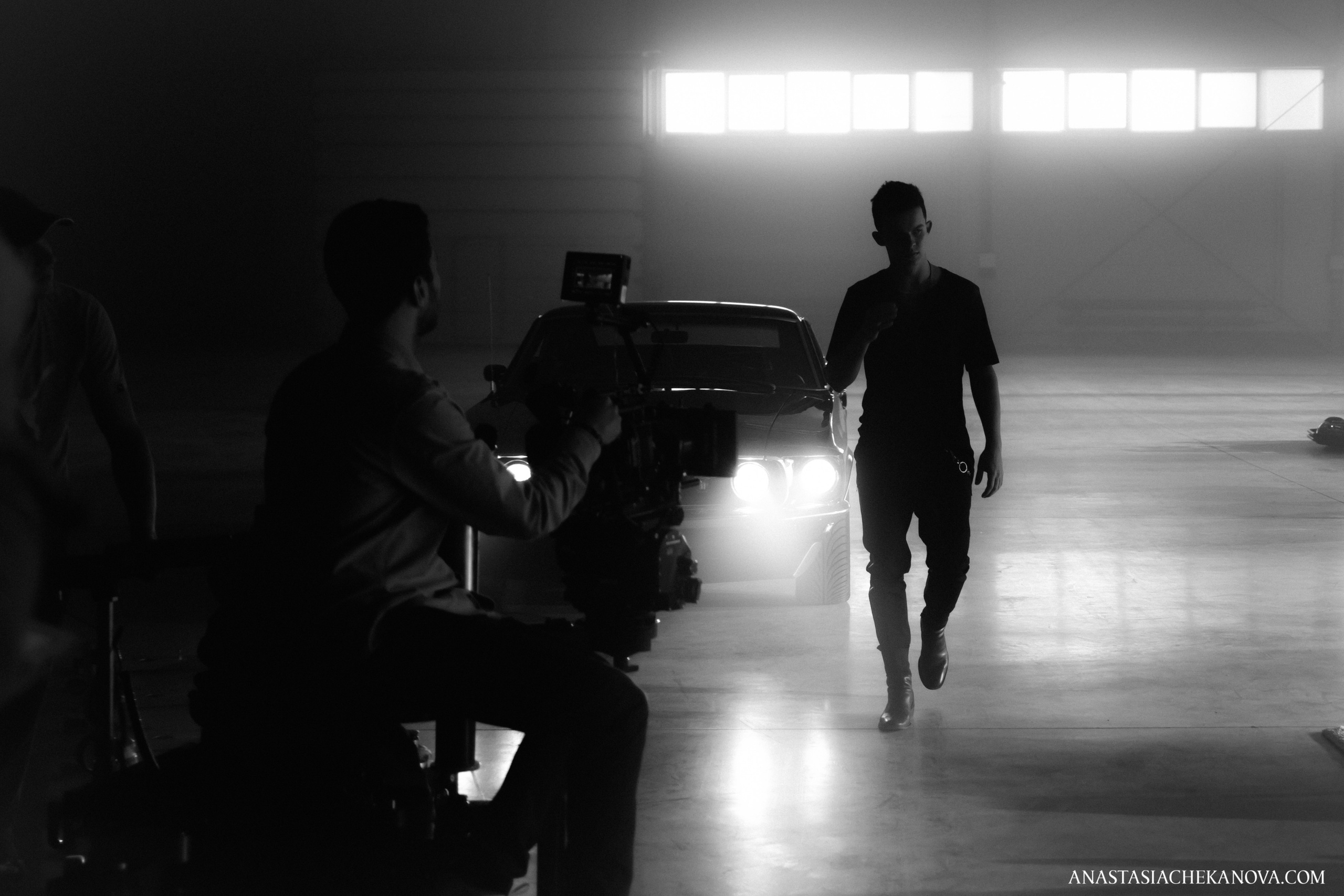 Backstage съемки клипа группы DVOE. Концертный и бурлеск фотограф Москва