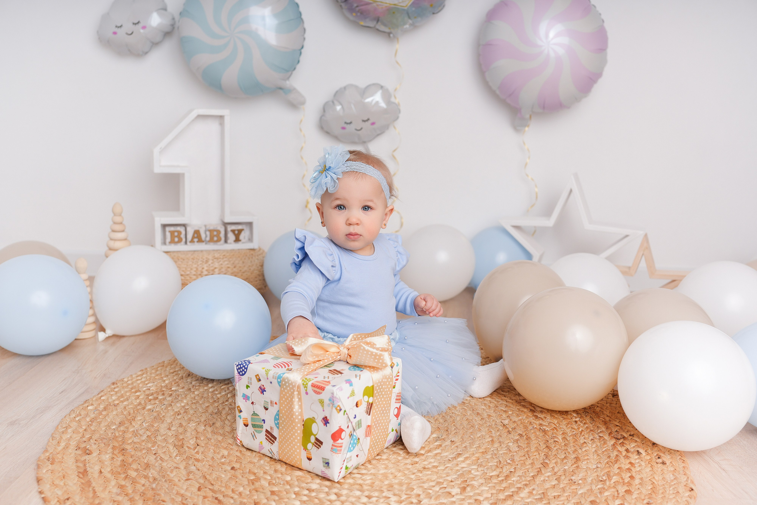 Годик. Фотограф новорожденных и детский фотограф в Екатеринбурге Ксени