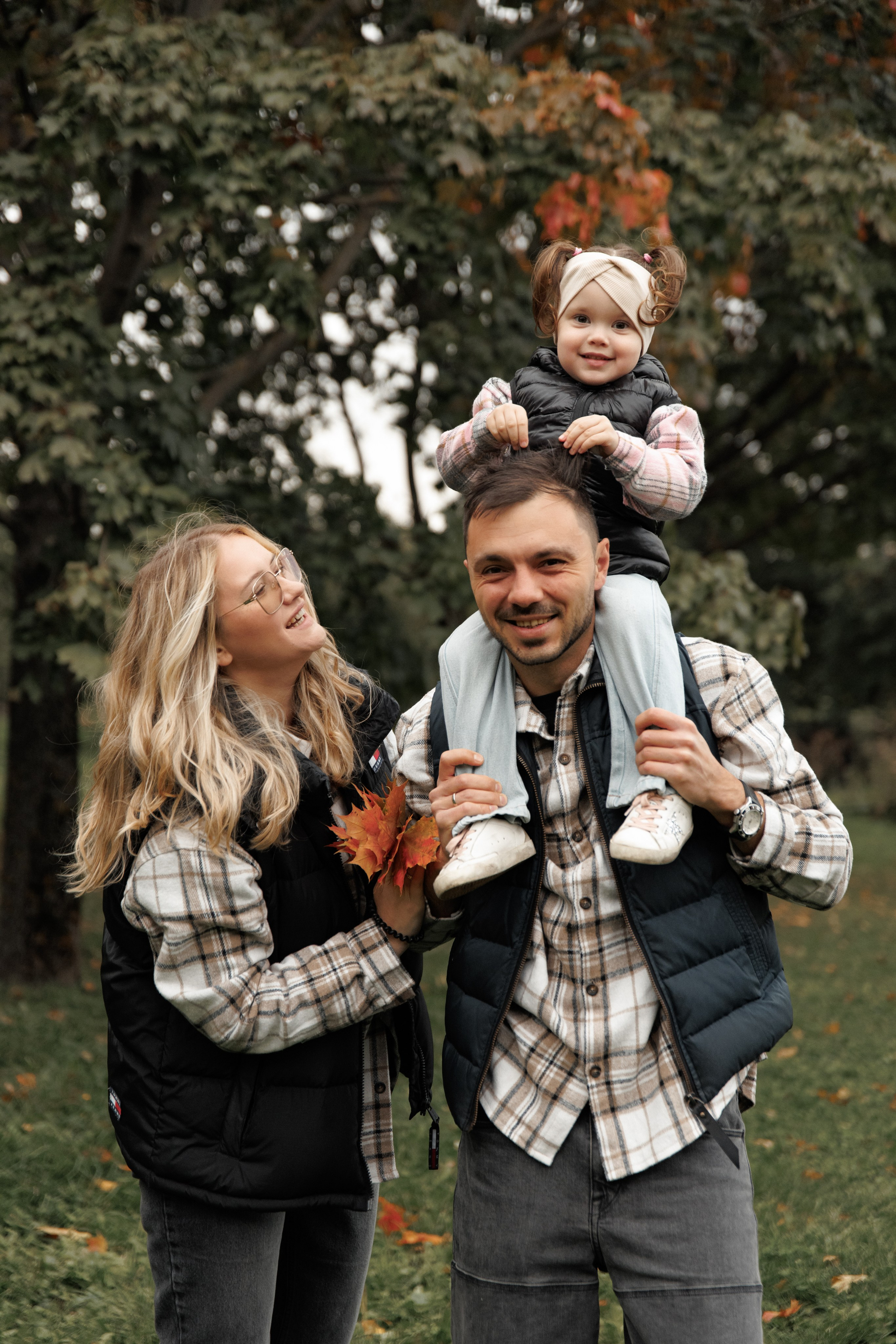 Настя, Денис и Маша