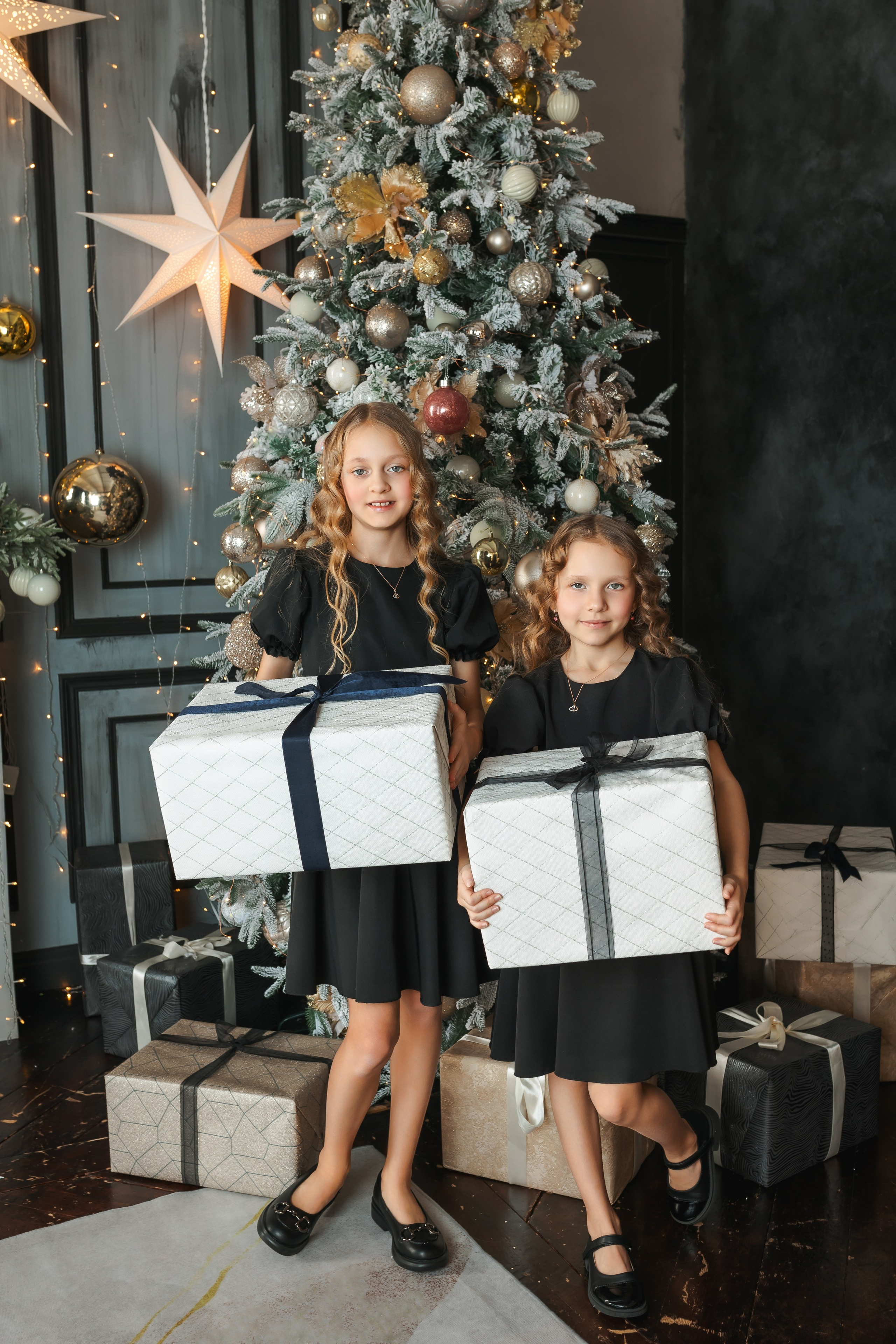 Семейная новогодняя фотосессия в Хабаровске. Свадебный фотограф в Хабаровске