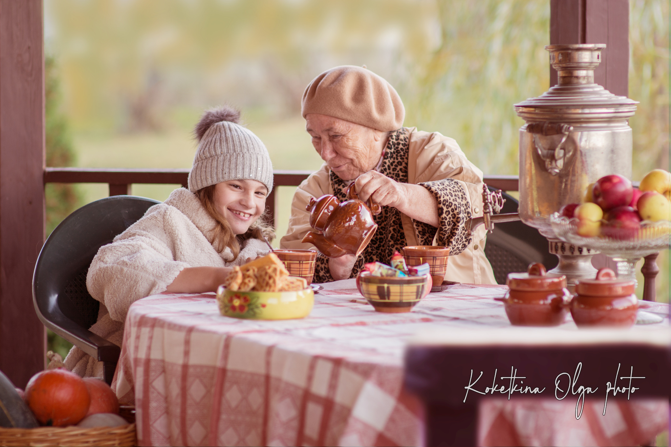 Осенний пикник. Фотограф Москва — Серпухов — Таруса Ольга Кокеткина