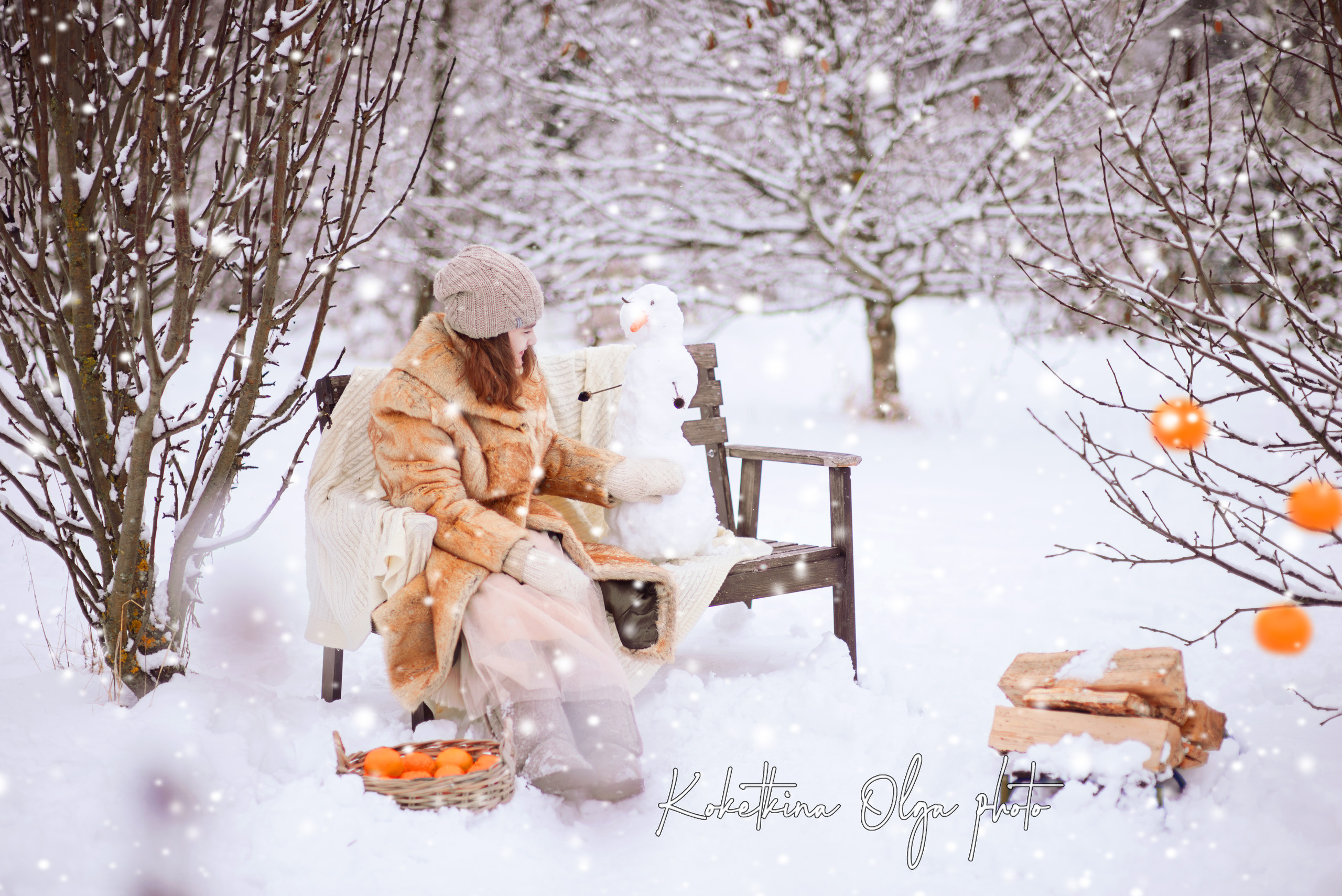 Зимнее настроение. Фотограф Москва — Серпухов — Таруса Ольга Кокеткина