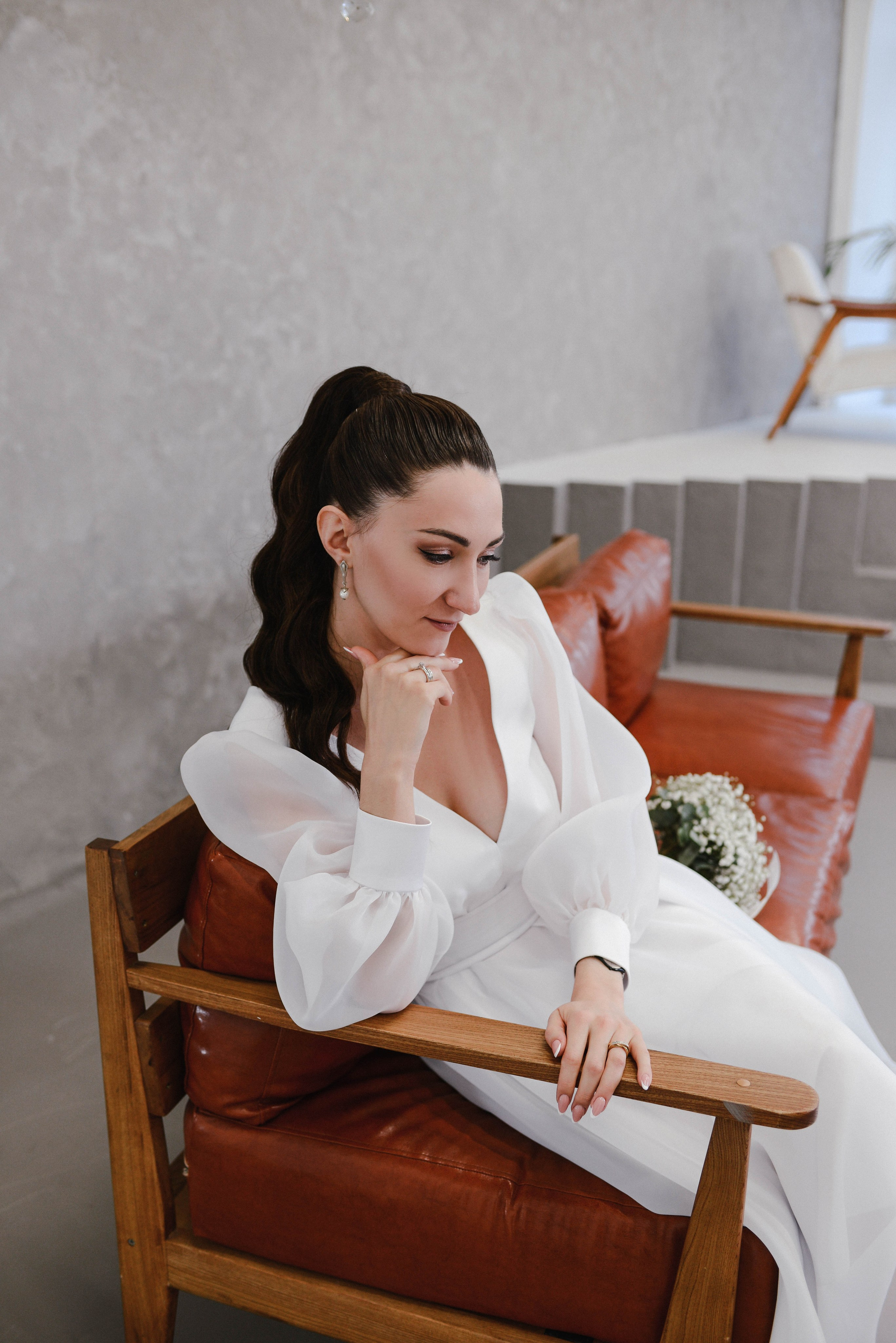 Свадебная в фотостудии. Фотограф Ярута Оксана / Ростов-на-Дону