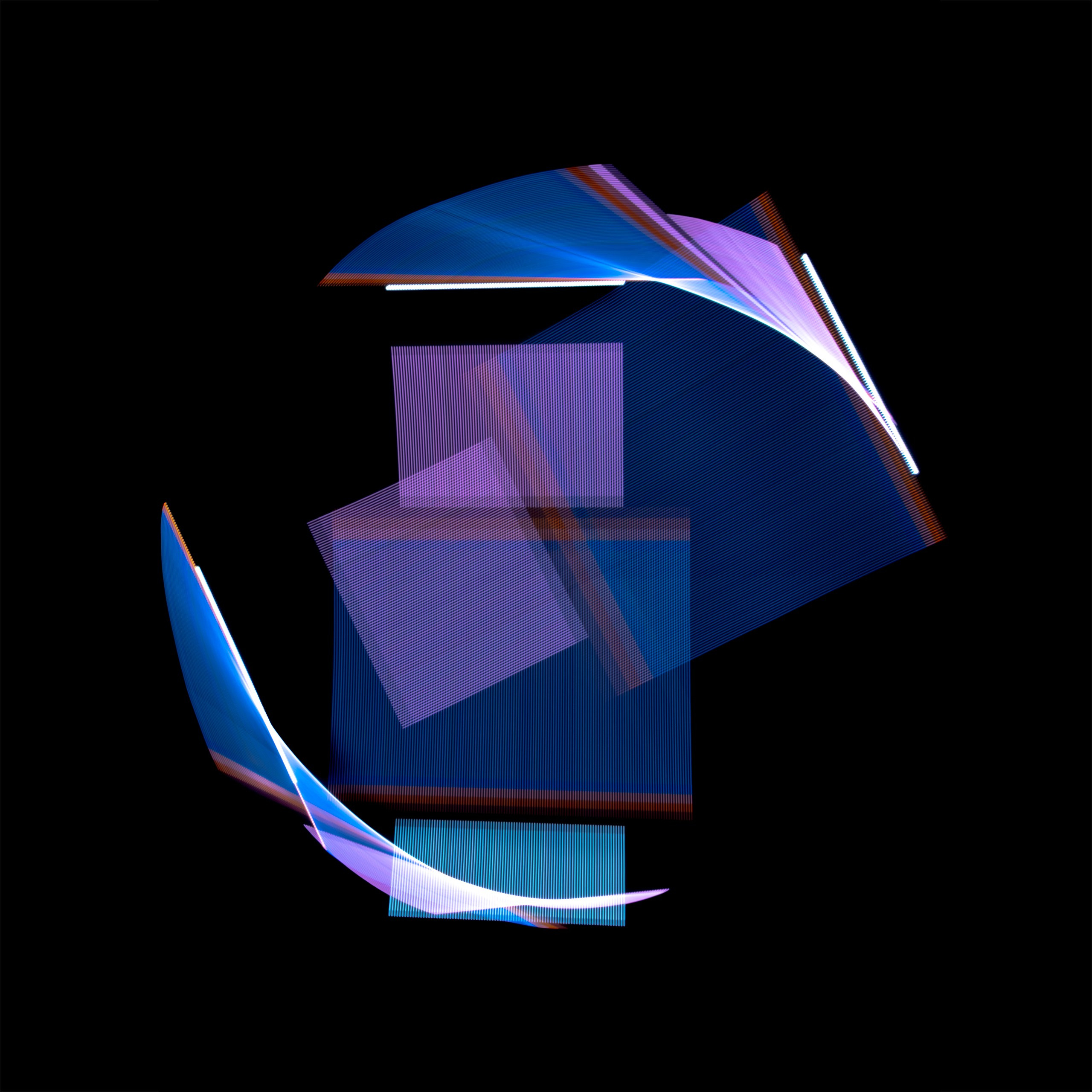 Рисование светом. Скульптуры из воды Сергея Толмачева