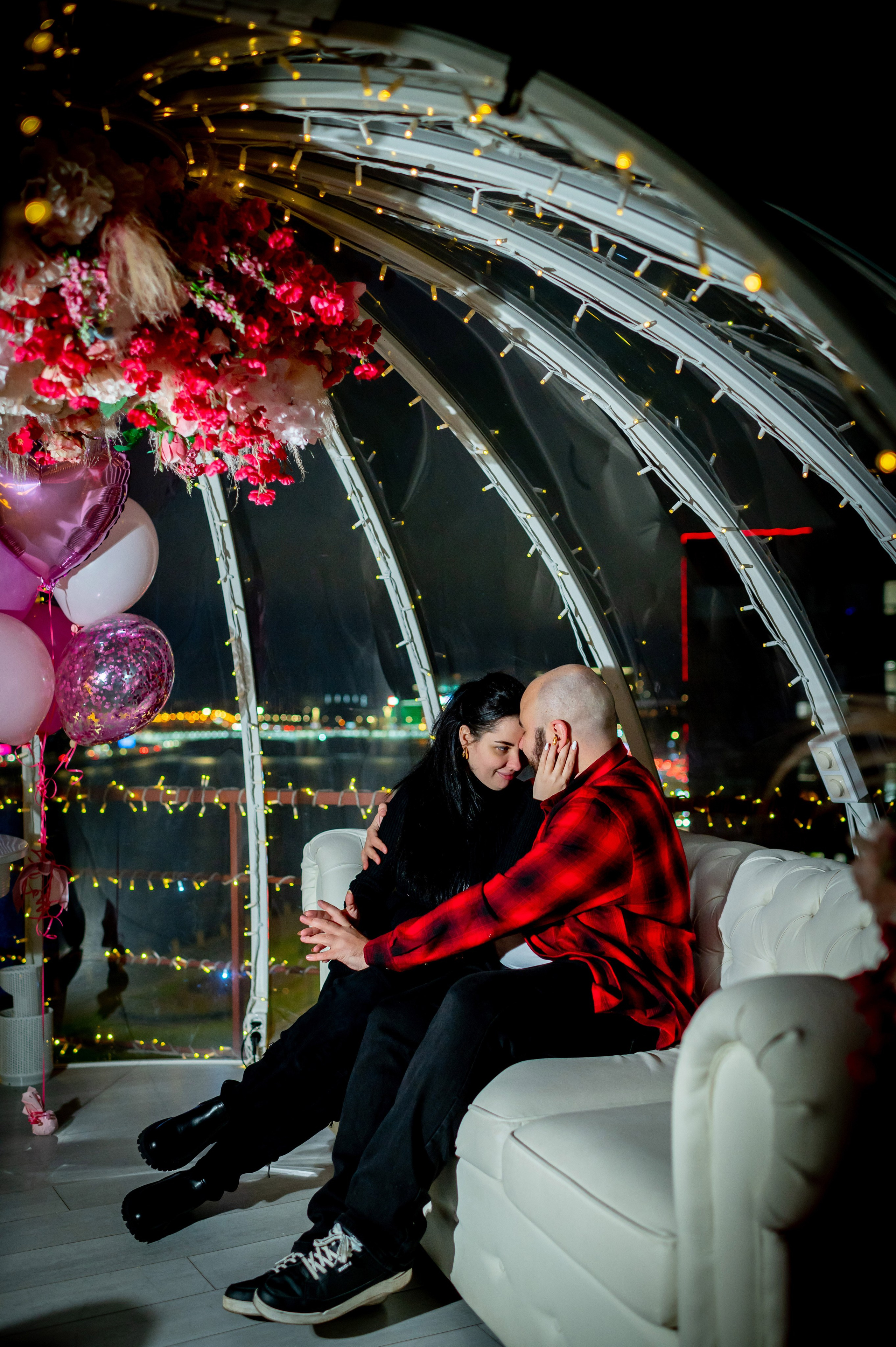 Гендер-пати на крыше Питера. Портретный, семейный и свадебный фотограф в Санкт-Петербурге и в Пушкине Ширяев Денис