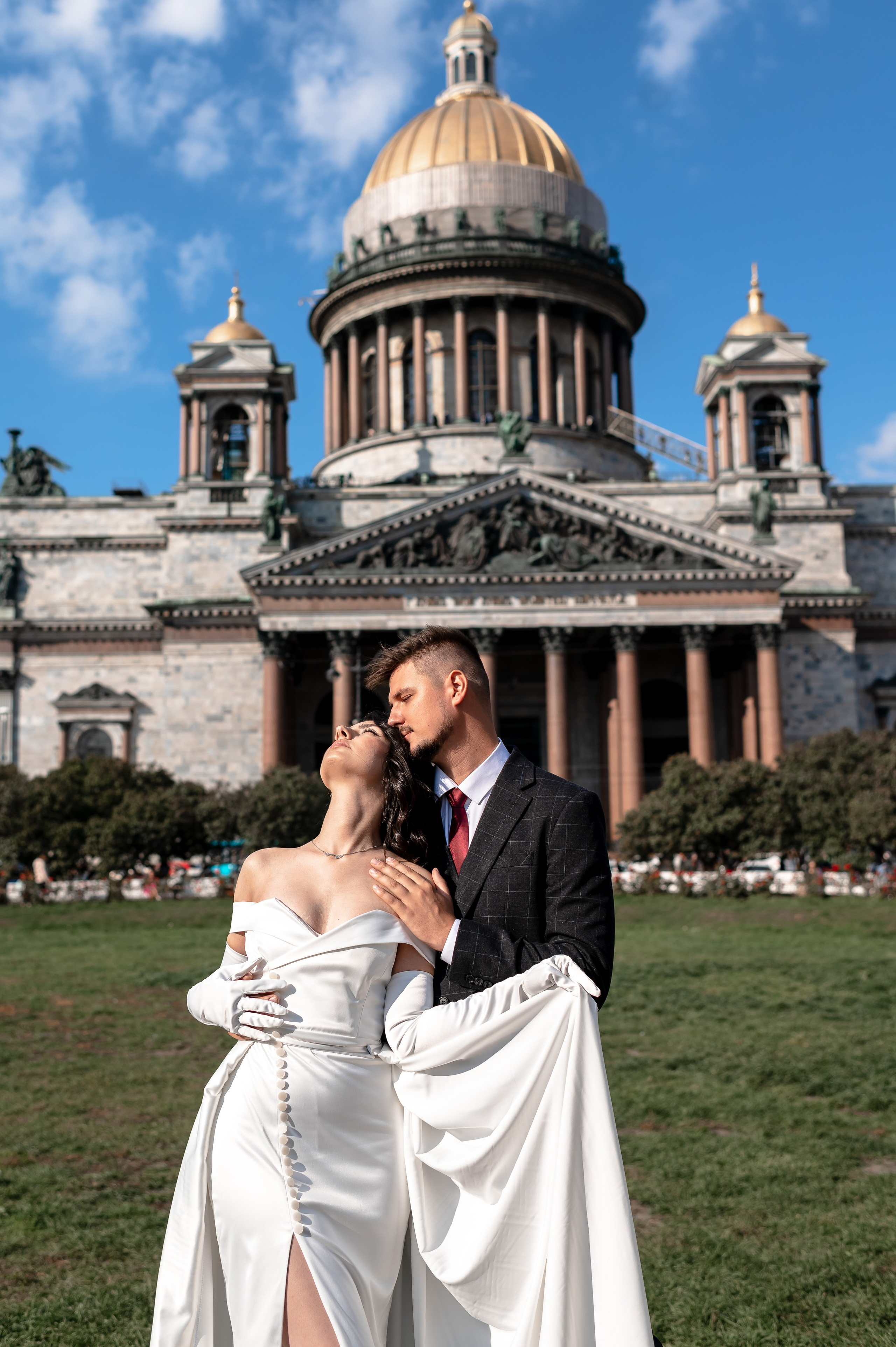 Камерная свадьба в Первом Дворце Бракосочетания №1 на Английской набережной Яны и Евгения. Портретный, семейный и свадебный фотограф в Санкт-Петербурге и в Пушкине Ширяев Денис