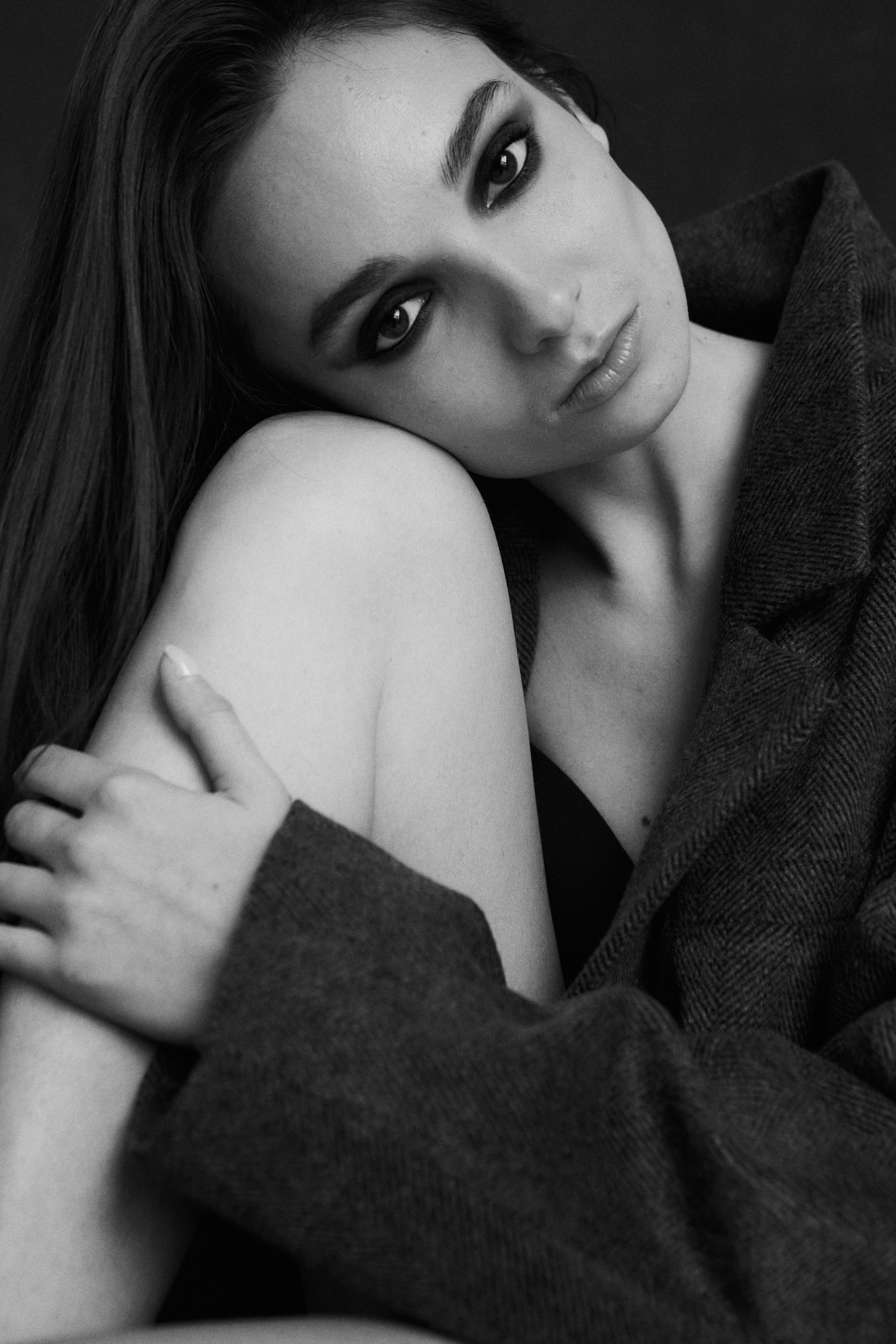 Фотосессия в студии от портретного фотографа в Москве Калагиной Светланы