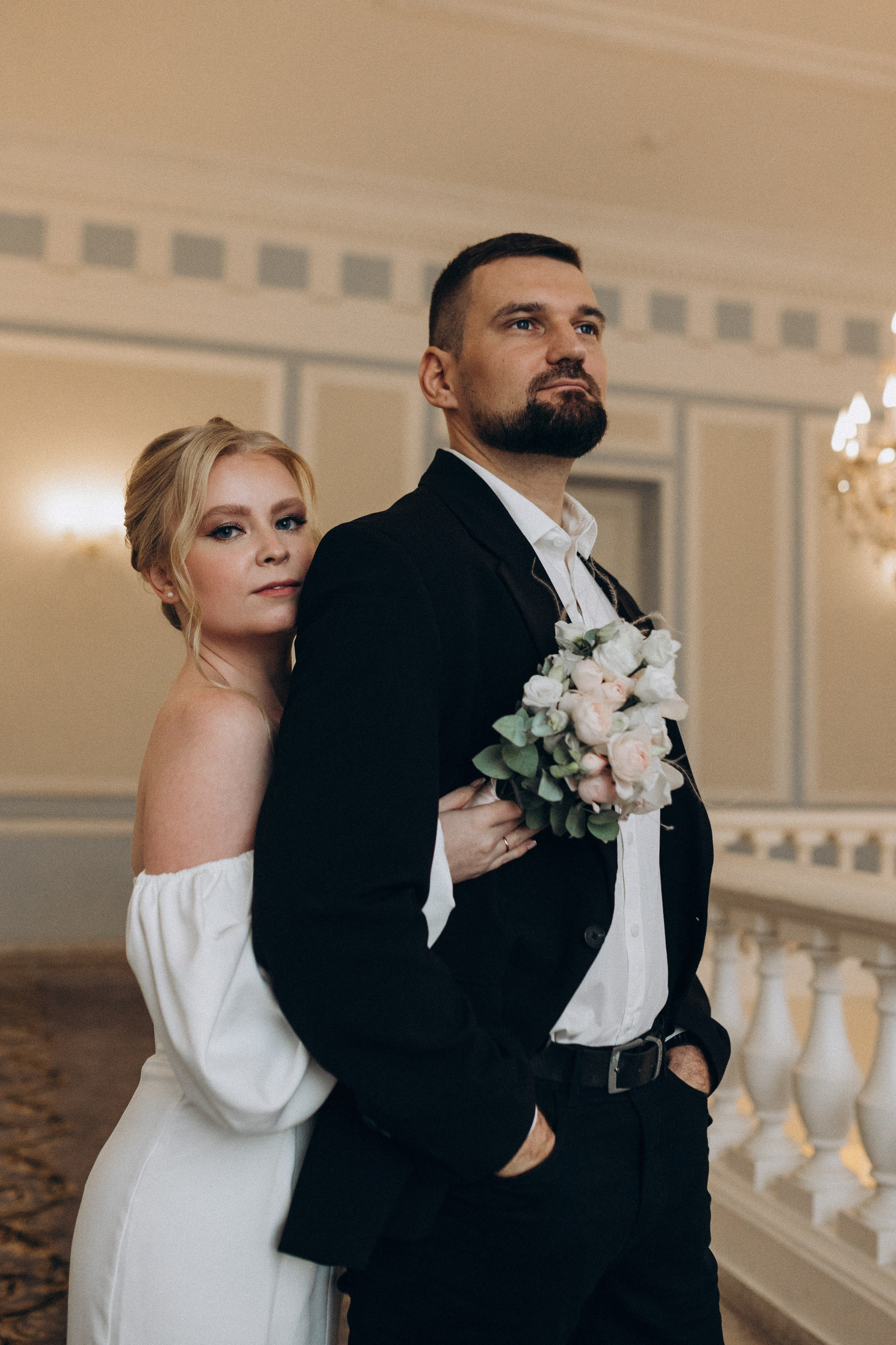 Михаил и Анастасия | Загс Кировского района. Свадебный и love story фотограф в Санкт-Петербурге