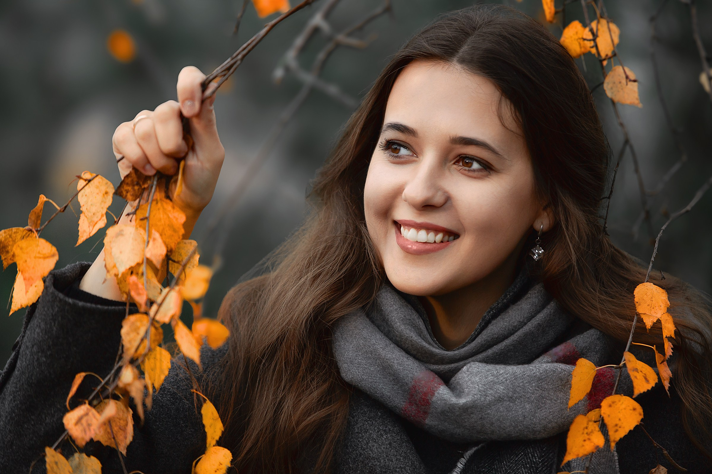 Осенняя фотосессия с девушкой в Барановичах. Свадебный фотограф в Барановичах Вячеслав Шах-Гусейнов, фотошкола