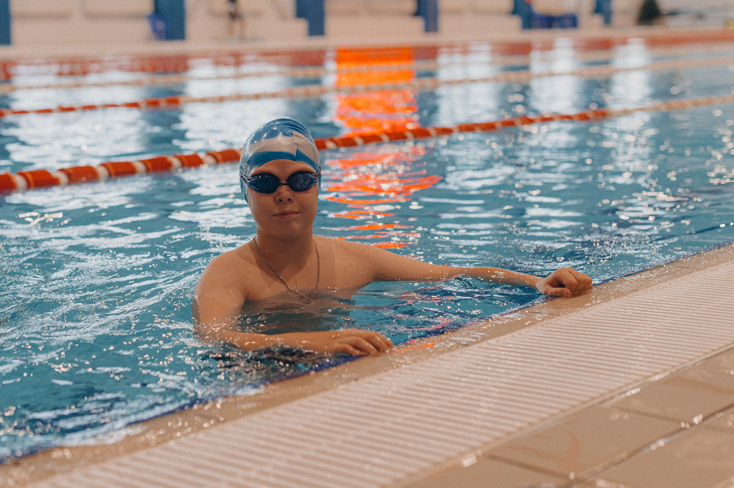 «Новогодние заплывы» в СОЦ «Зодчий». Фотограф Дмитрий Пименов