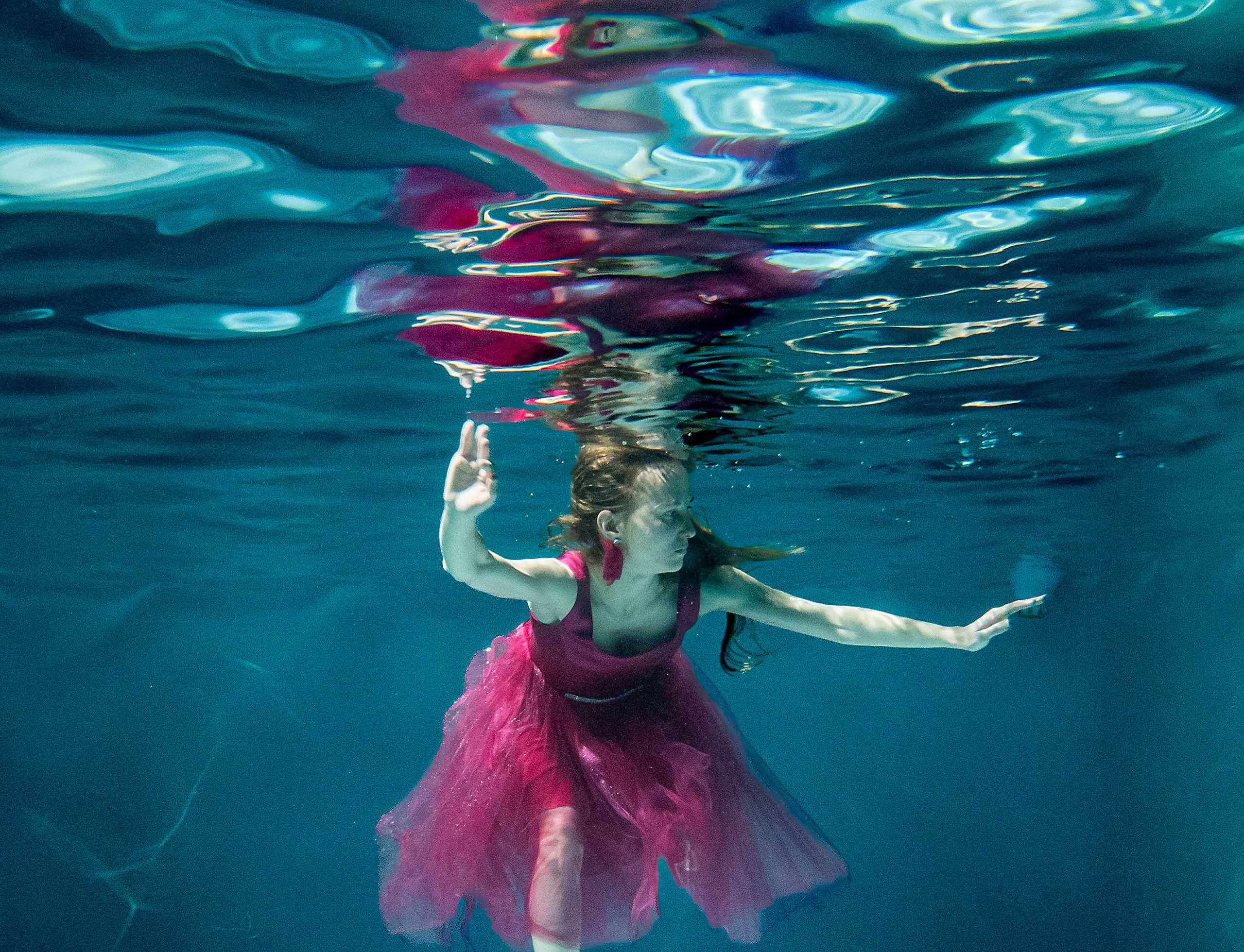 Подводные сьемки в OceanStars. Творческие сьемки