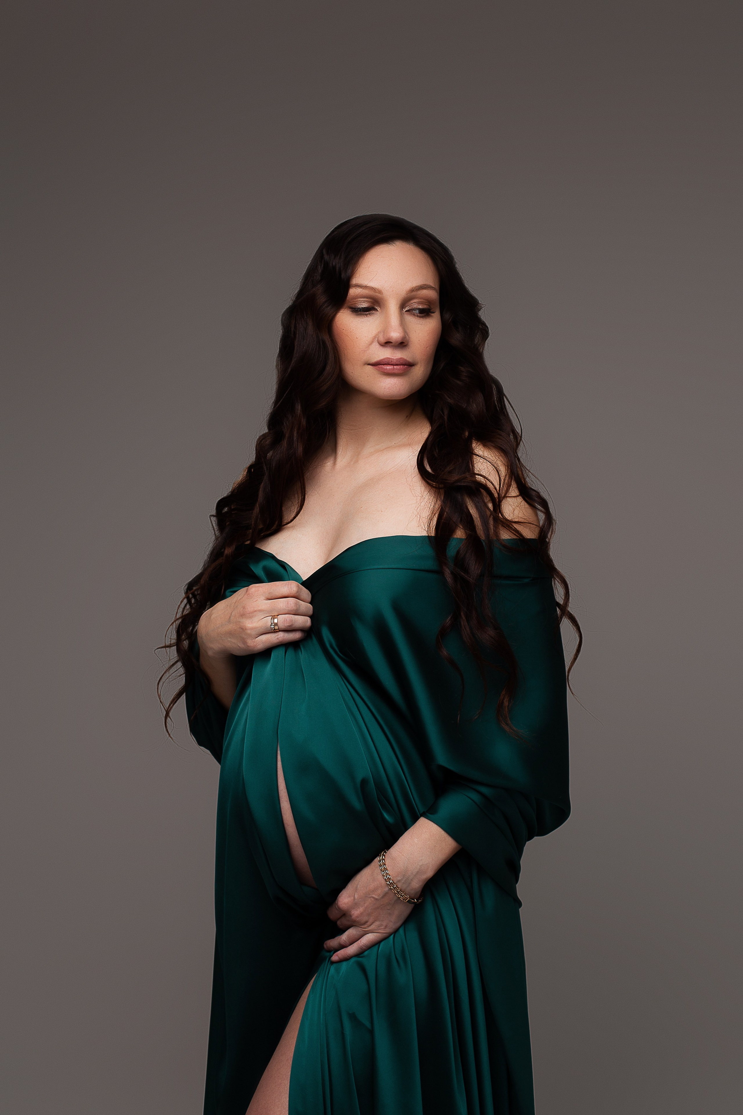 Ткани. Фотограф беременности в Екатеринбурге Гришина Анастасия