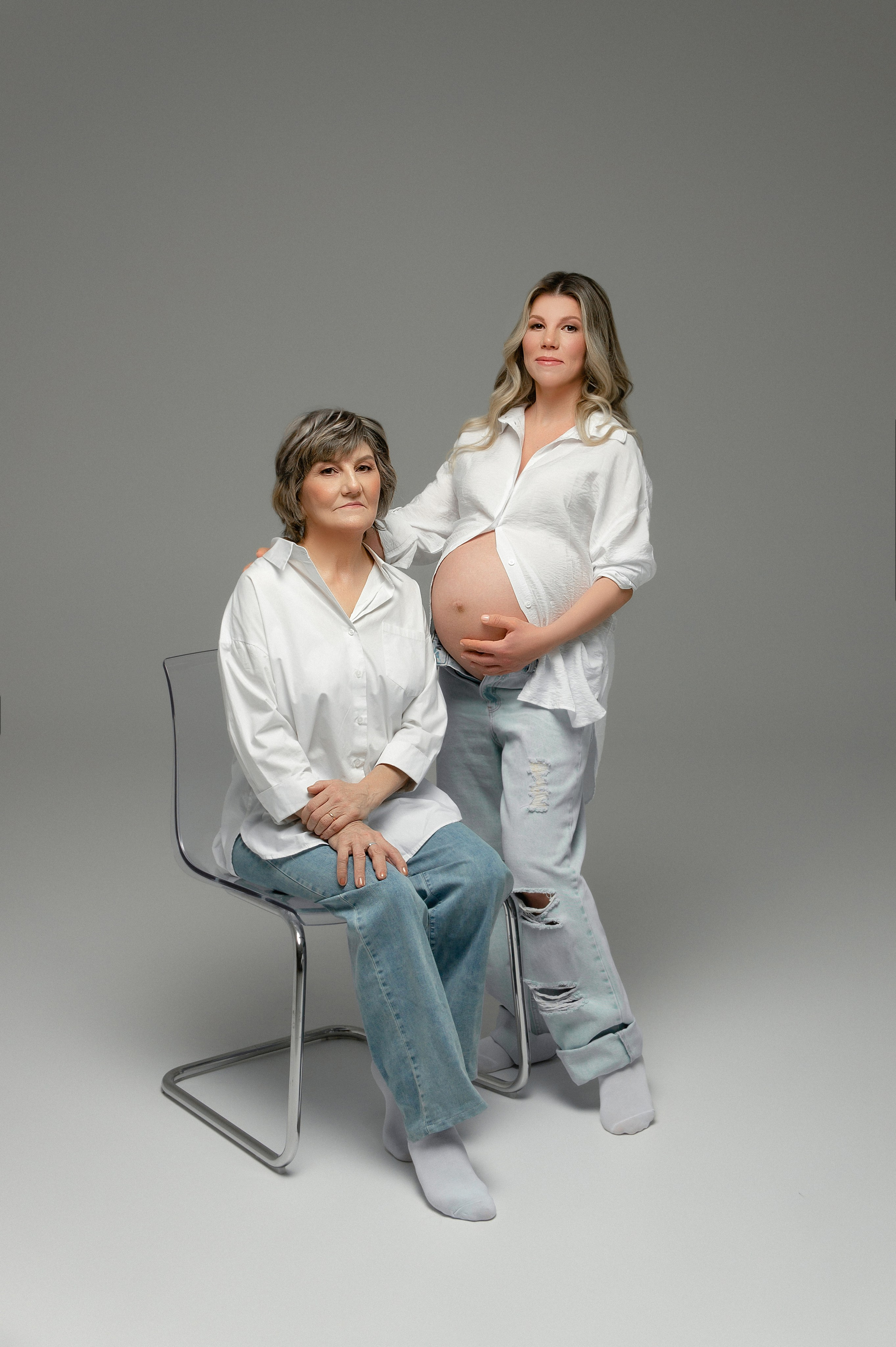 Анна с семьёй. Фотограф беременности в Екатеринбурге Илона Филатьева