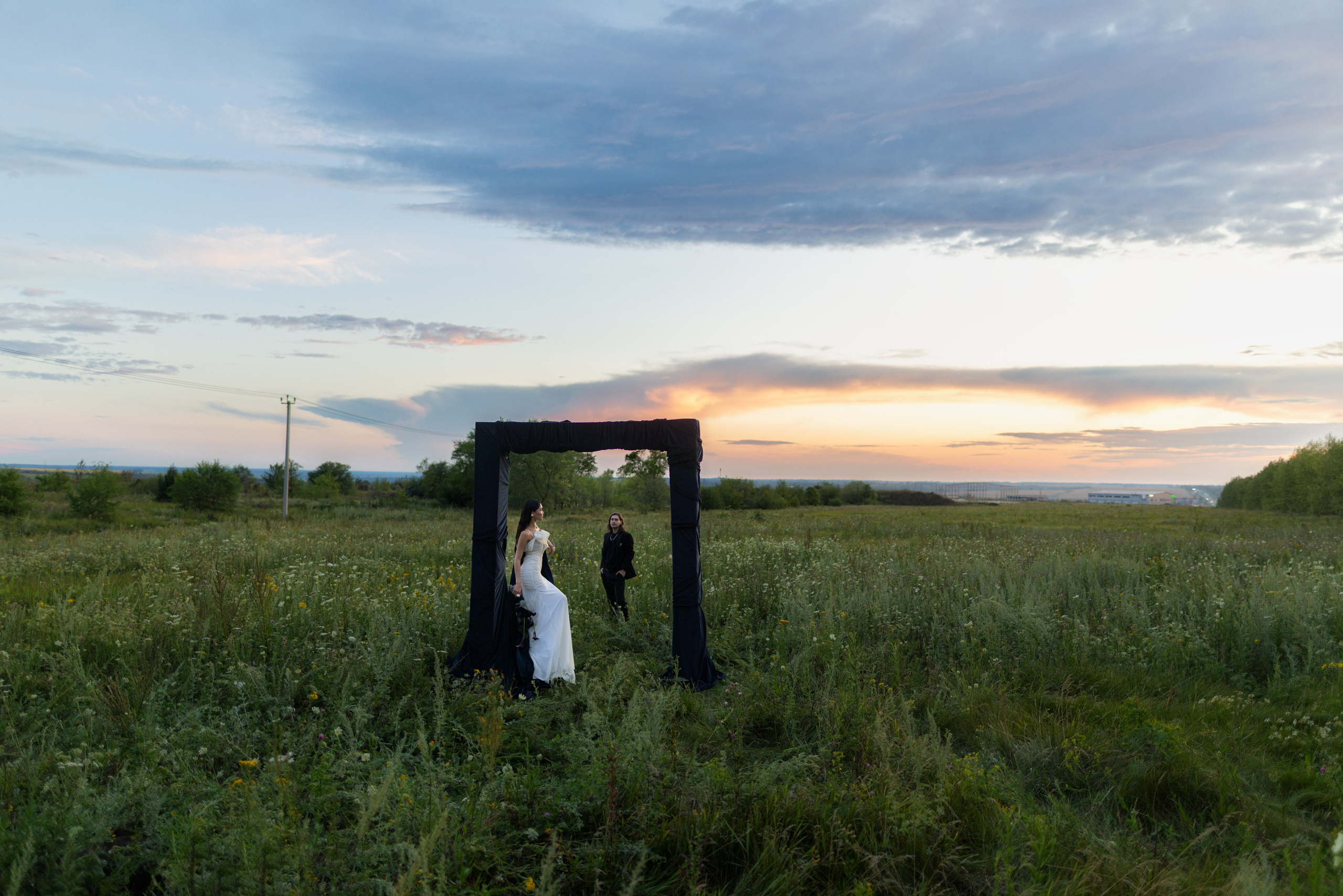 Жастина и Никита. Закатная церемония. Дмитрий Шульгин, портретный фотограф в Воронеже