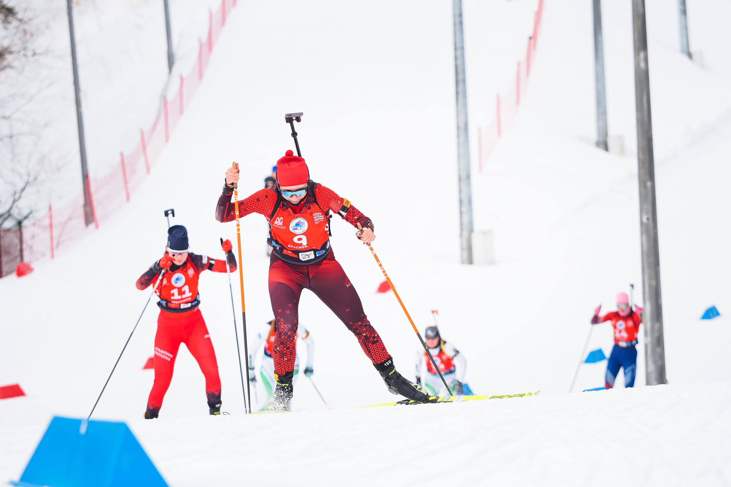 Биатлон / Первенство России. Репортажный фотограф Алексей Козьмин