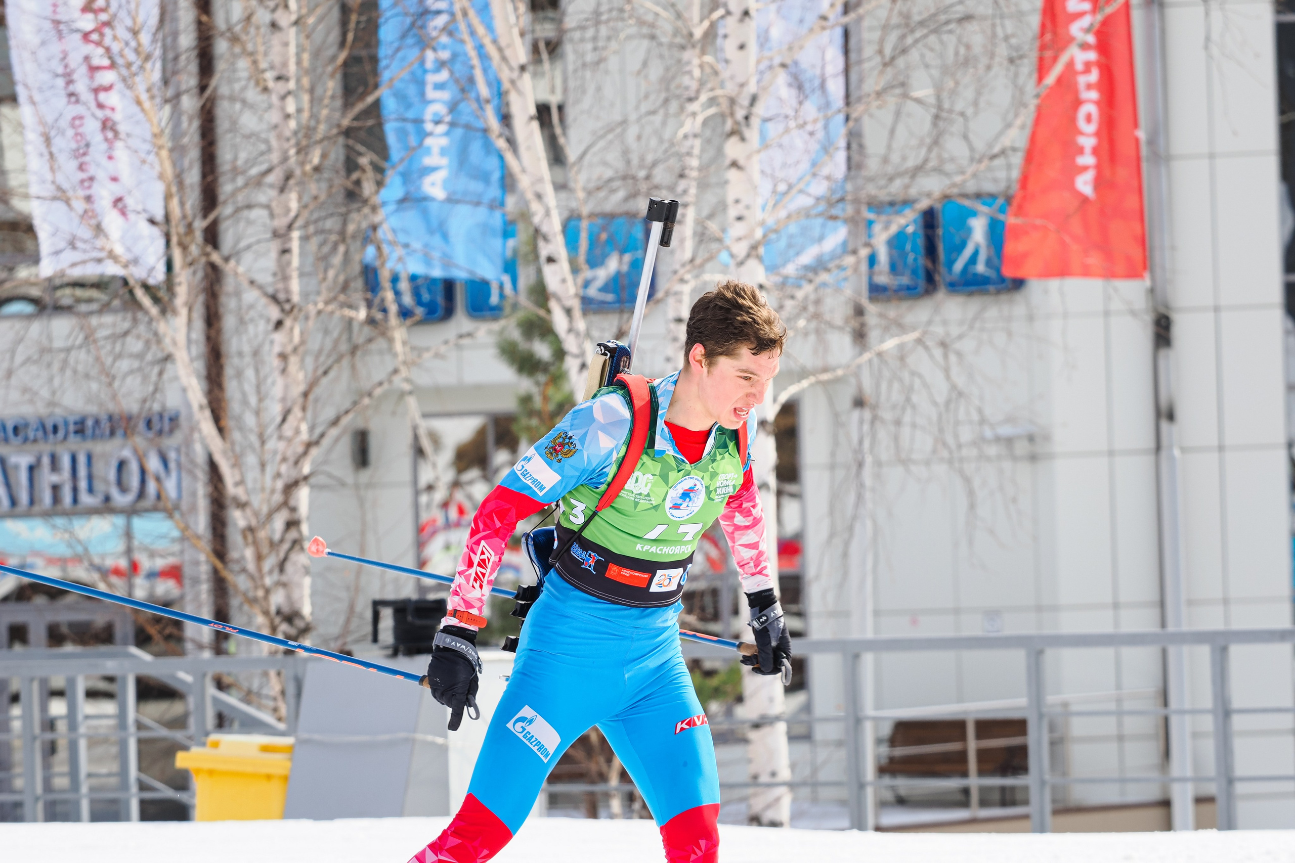 Биатлон / Первенство России. Репортажный фотограф Алексей Козьмин