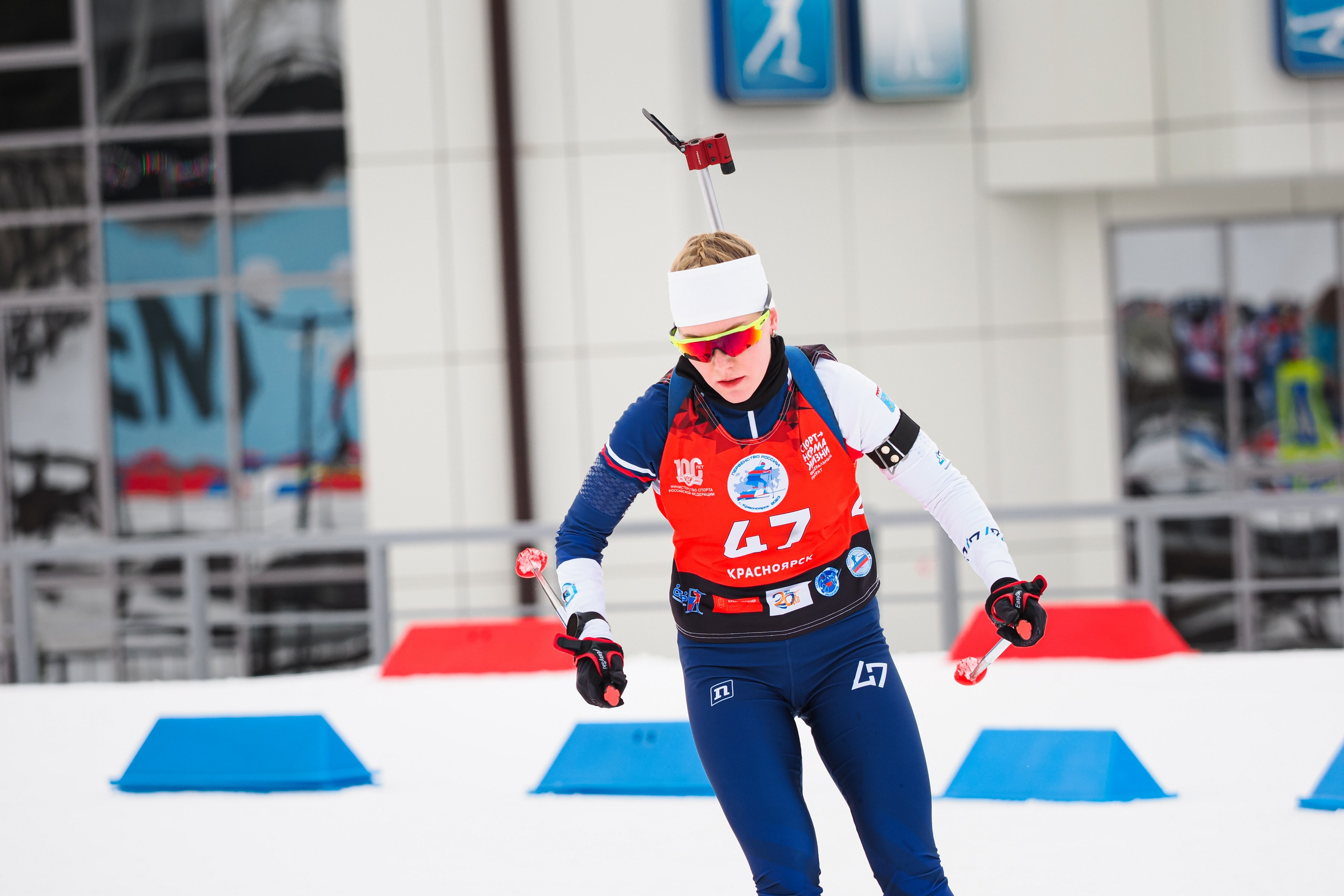 Биатлон / Первенство России. Репортажный фотограф Алексей Козьмин
