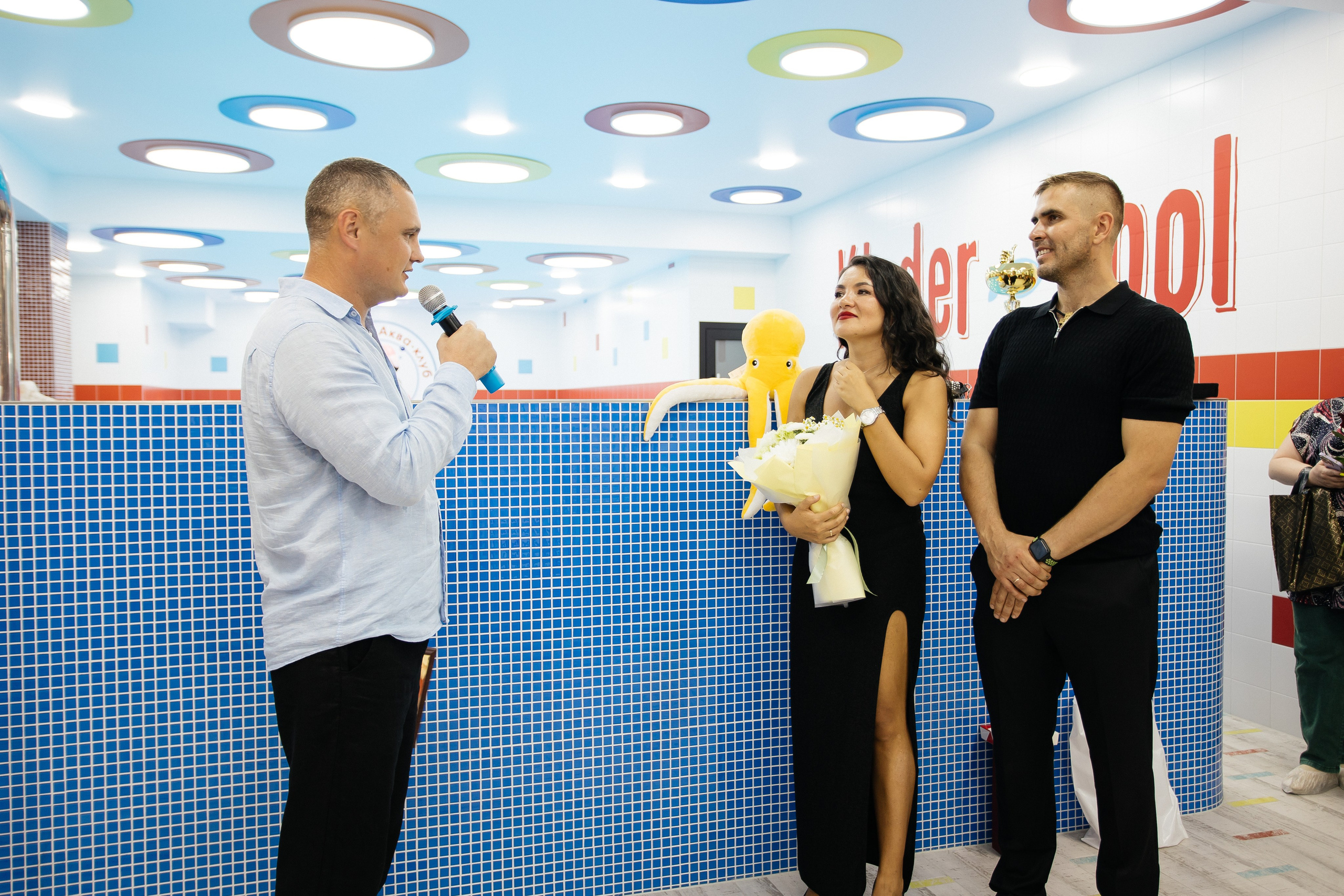 Открытие бассейна. Фотограф в Иркутске